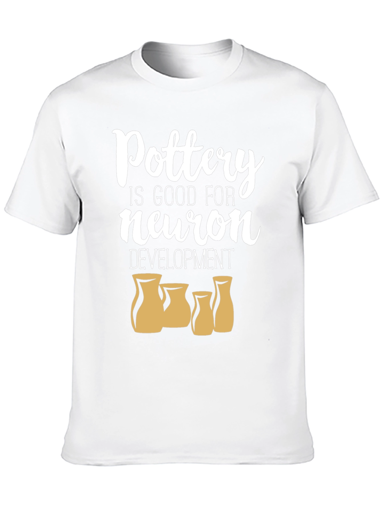 Pottery Neuron Development Black T-Shirt