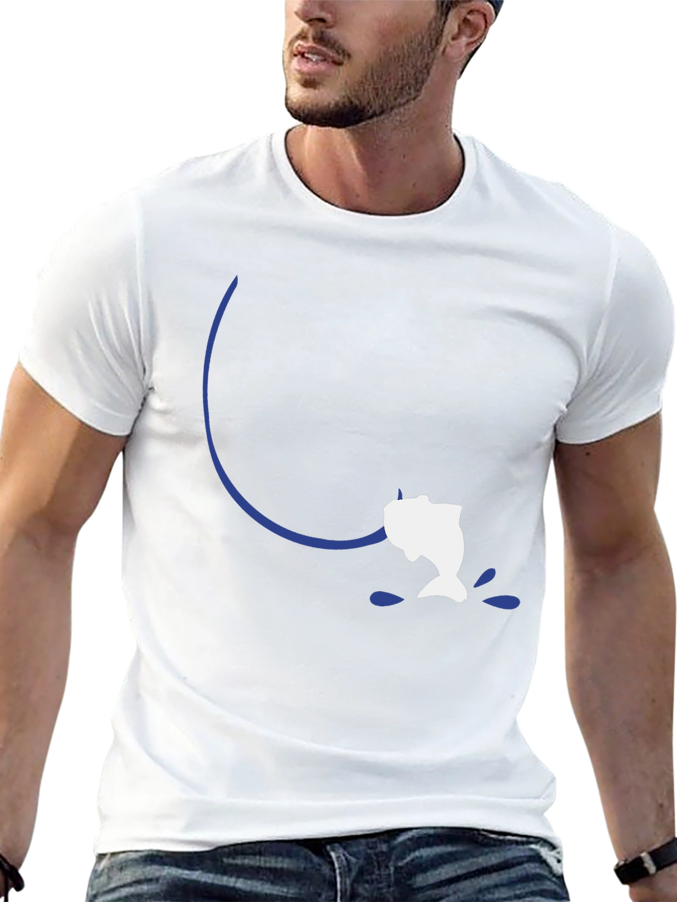 Whimsical Dolphin T-Shirt