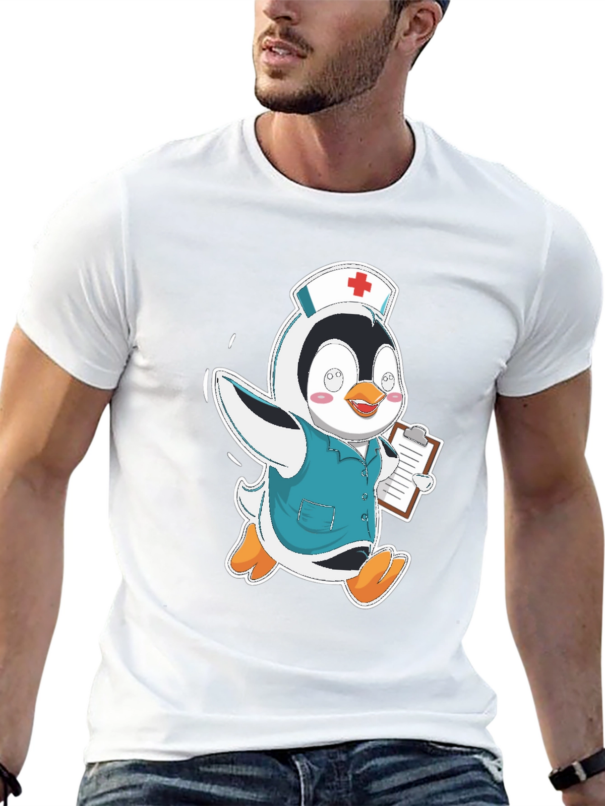 Nurse Penguin T-Shirt