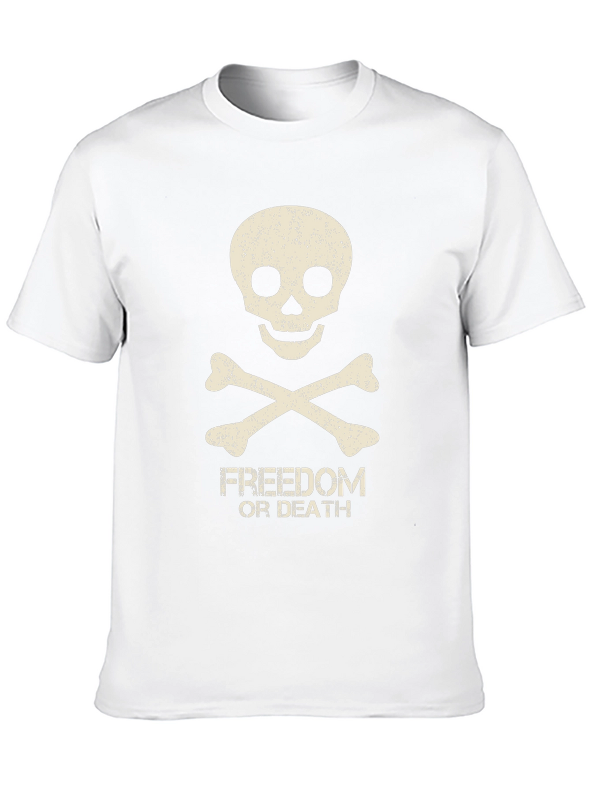 Freedom or Death Skull Graphic Tee