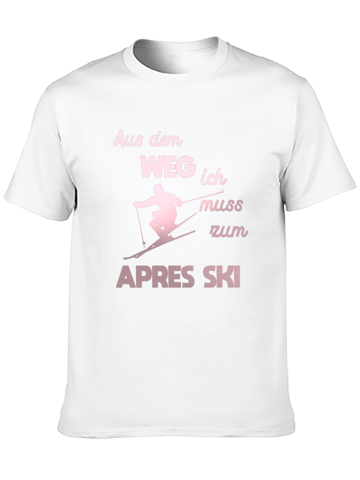 Aus dem Weg Apres Ski T-Shirt