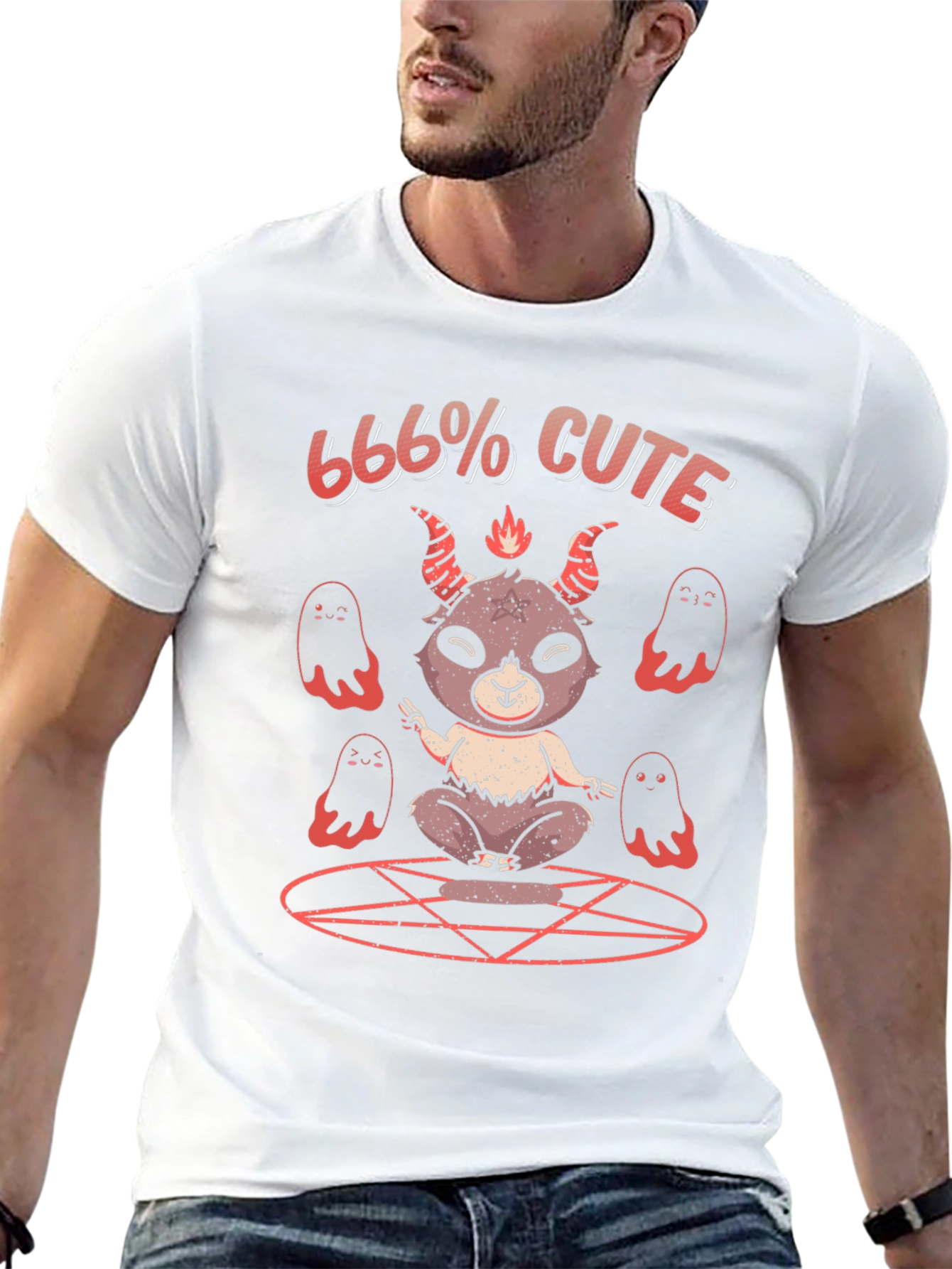 666% Cute Graphic Tee