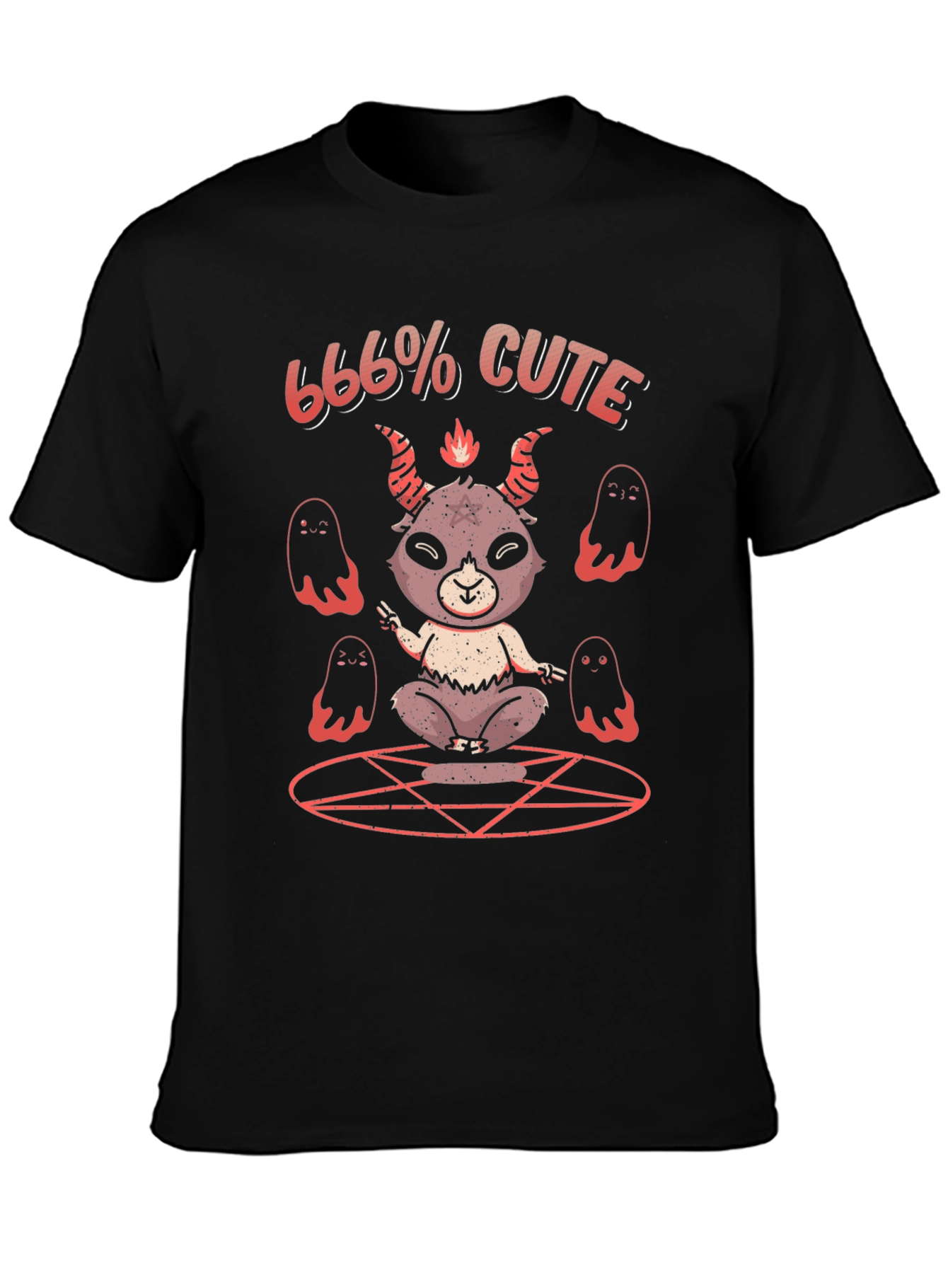 666% Cute Graphic Tee