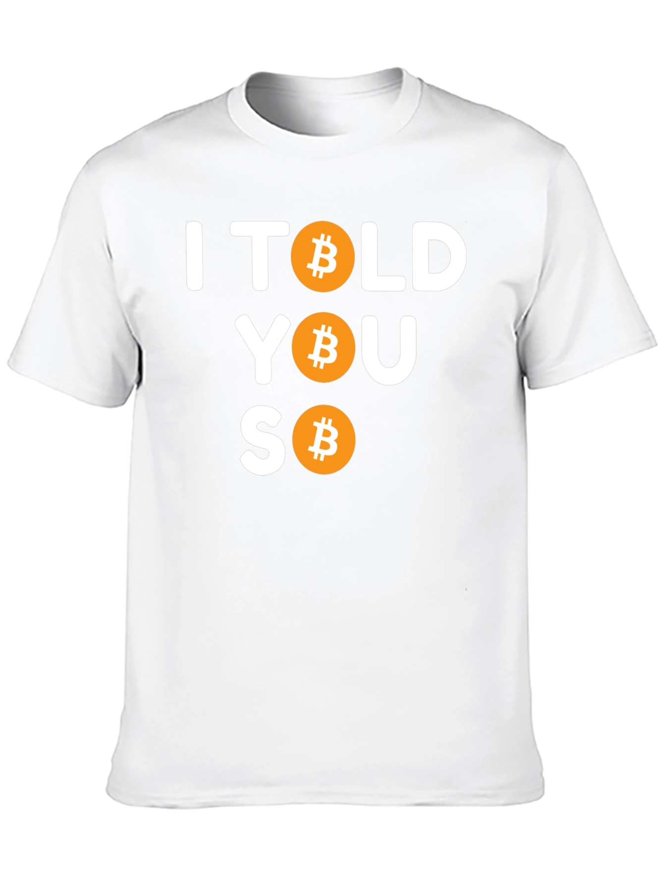 Bitcoin I Told You So Black T-Shirt