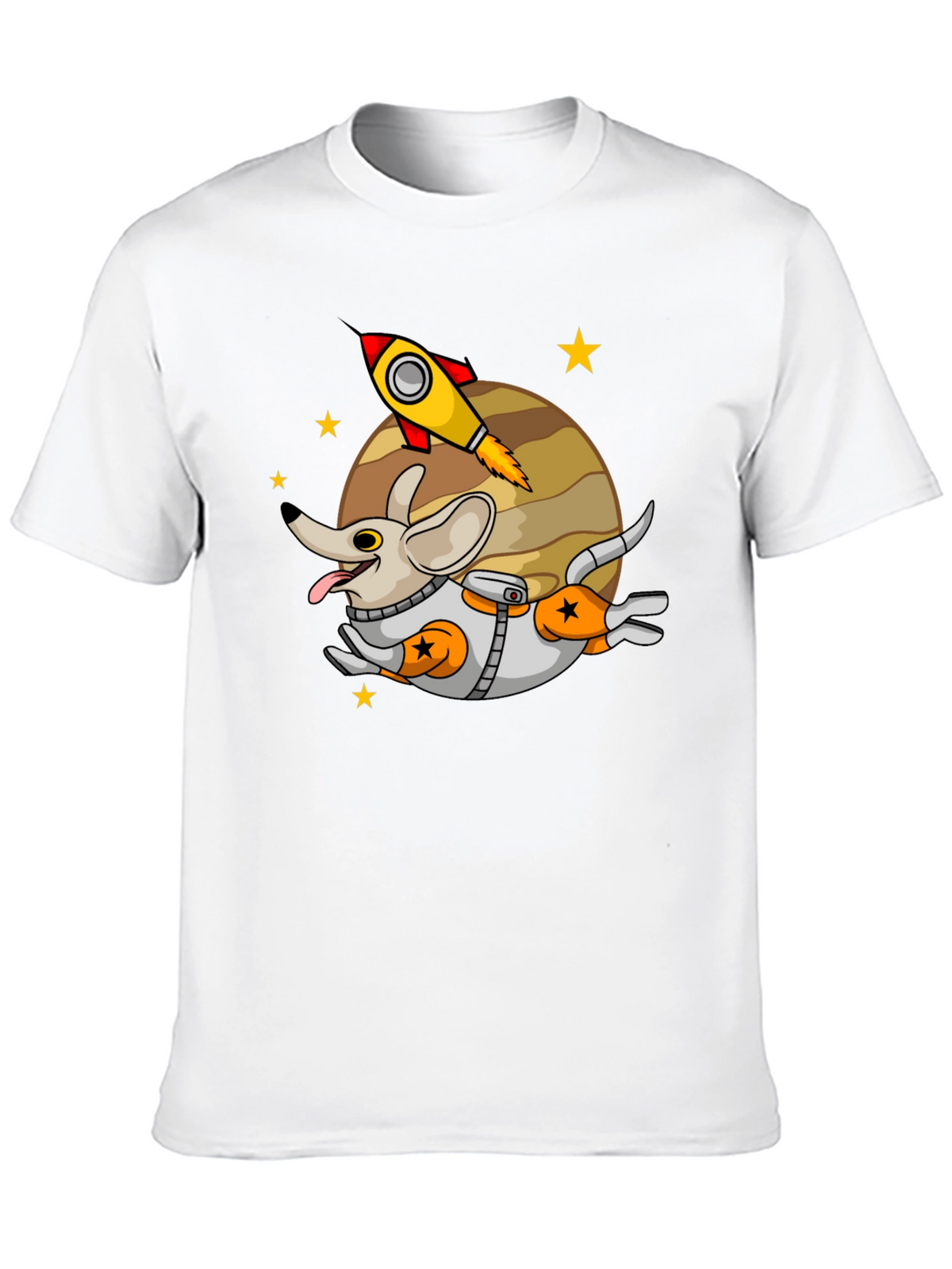Space Dog T-Shirt - Cute Astronaut Puppy Tee