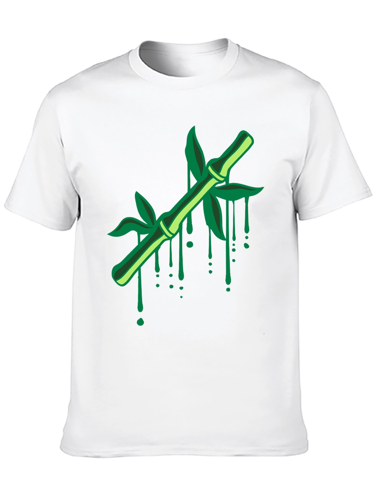 Bamboo Graphic Print T-Shirt