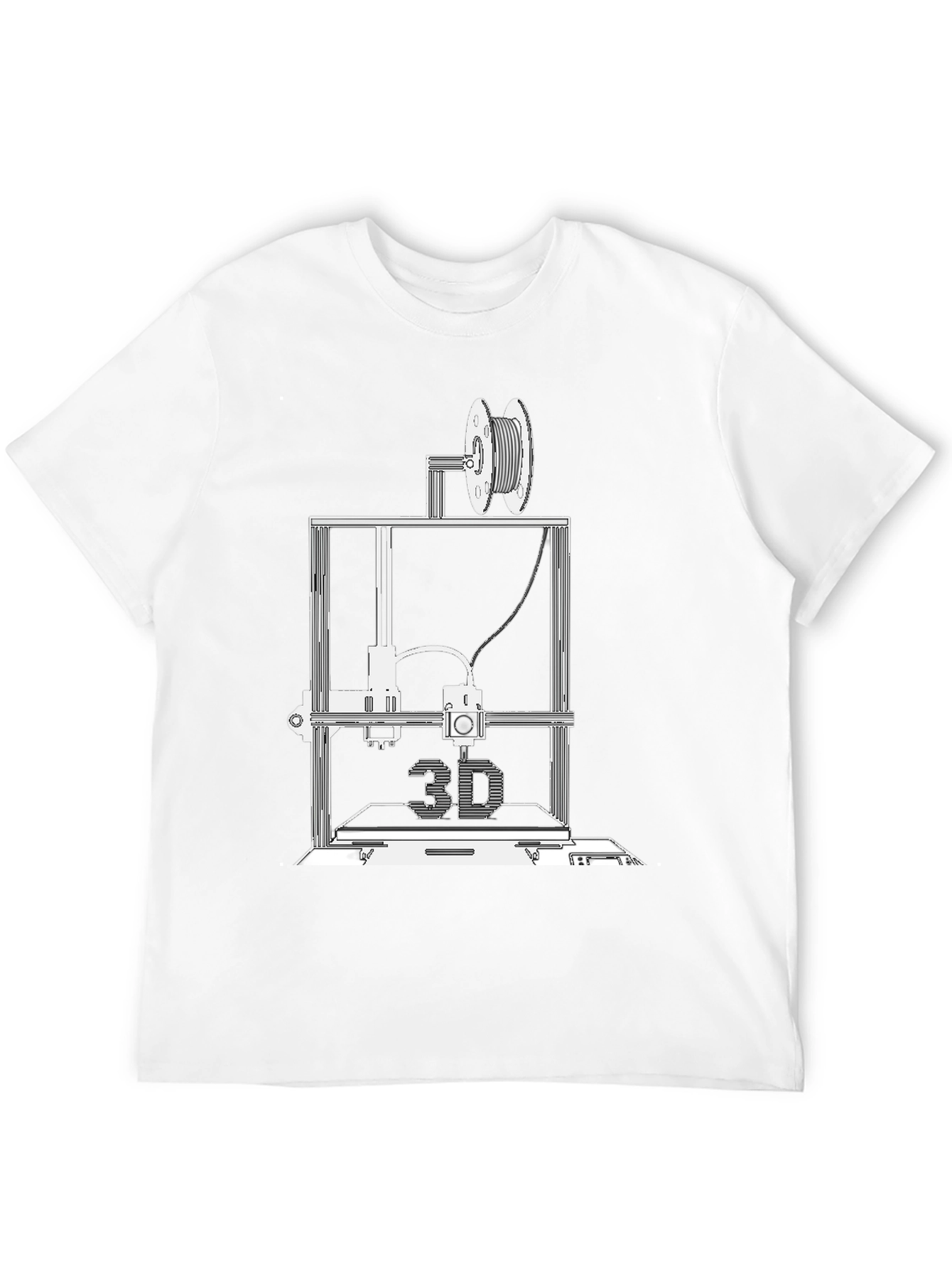 3D Printer T-Shirt - Tech Enthusiast Apparel