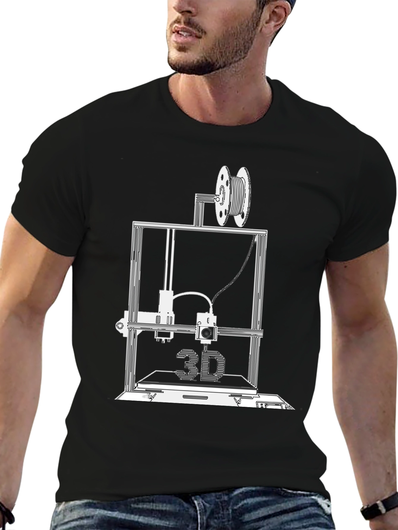 3D Printer T-Shirt - Tech Enthusiast Apparel