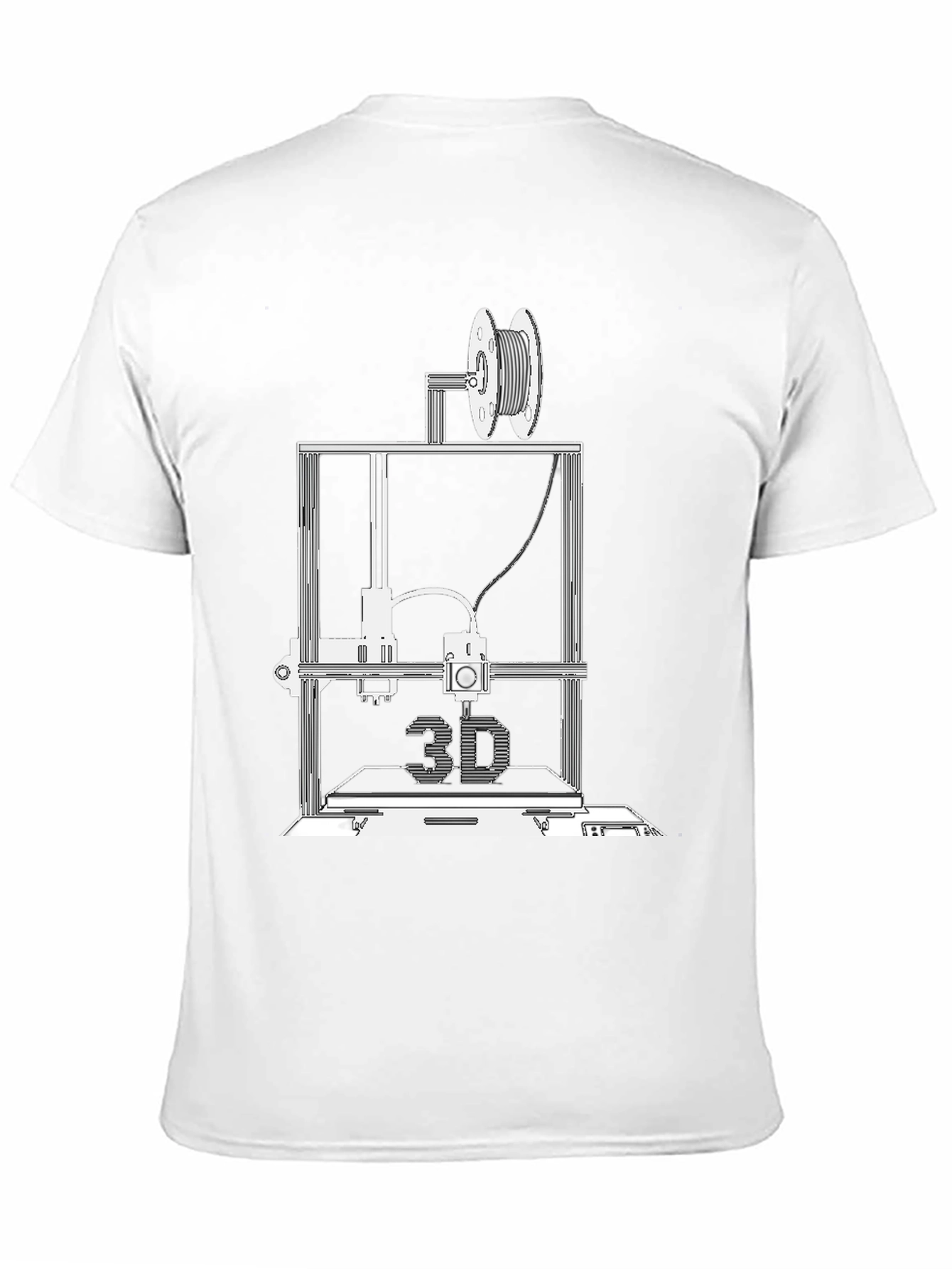 3D Printer T-Shirt - Tech Enthusiast Apparel