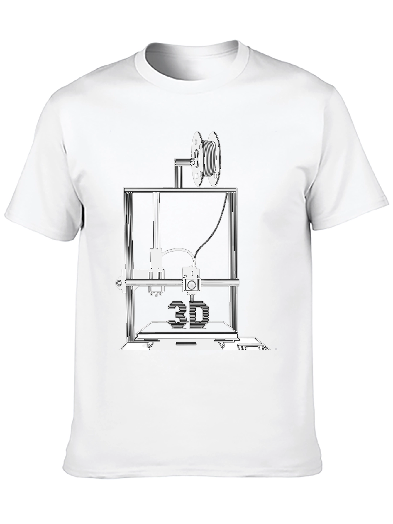 3D Printer T-Shirt - Tech Enthusiast Apparel