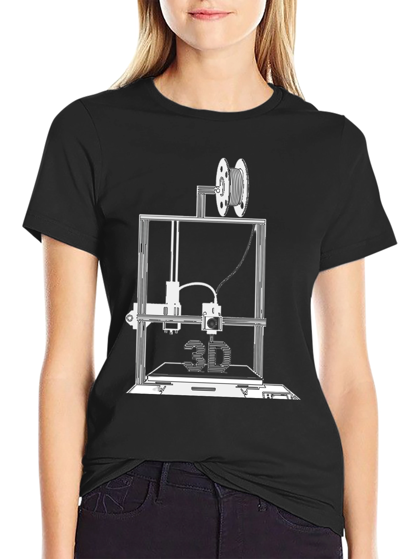 3D Printer T-Shirt - Tech Enthusiast Apparel