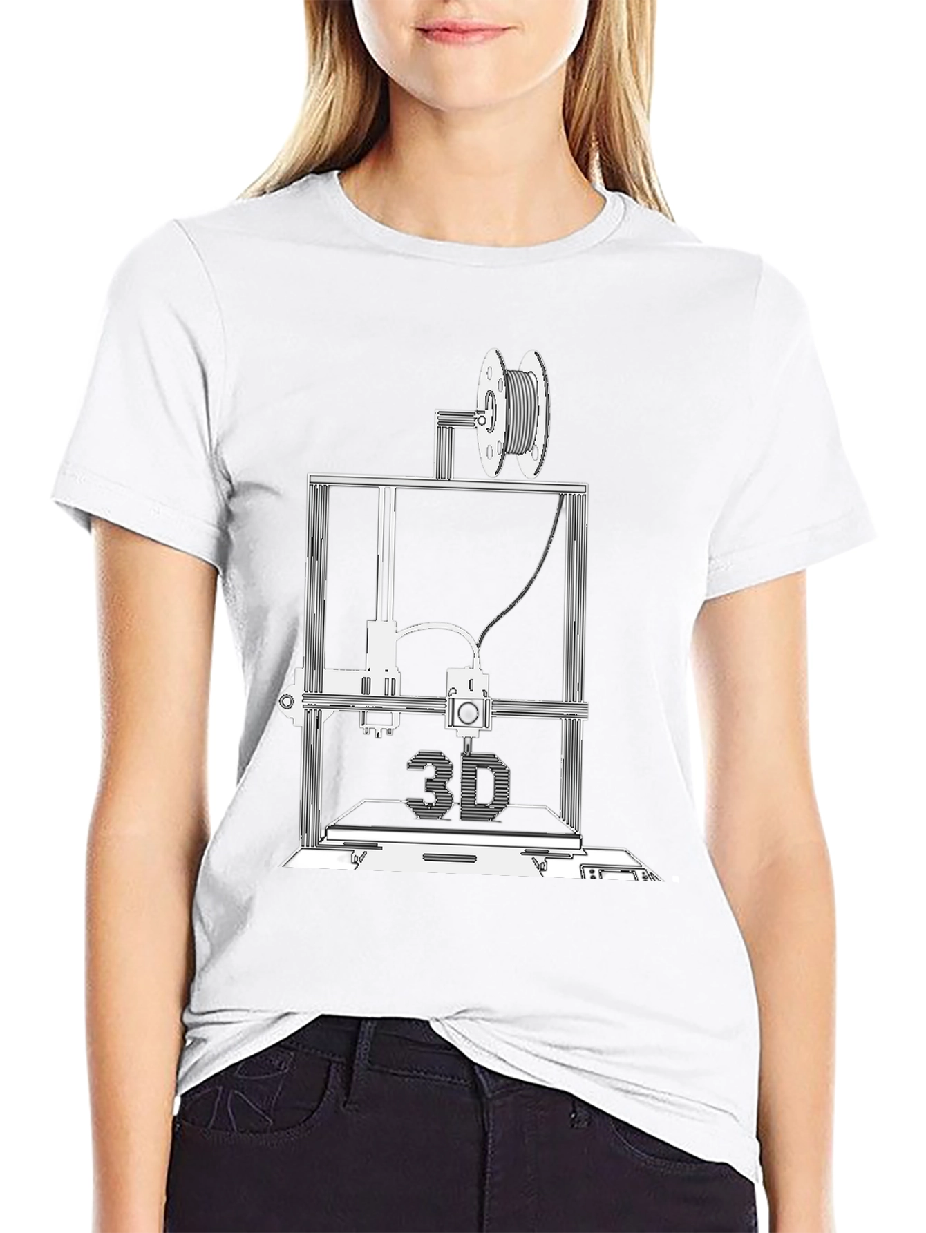 3D Printer T-Shirt - Tech Enthusiast Apparel
