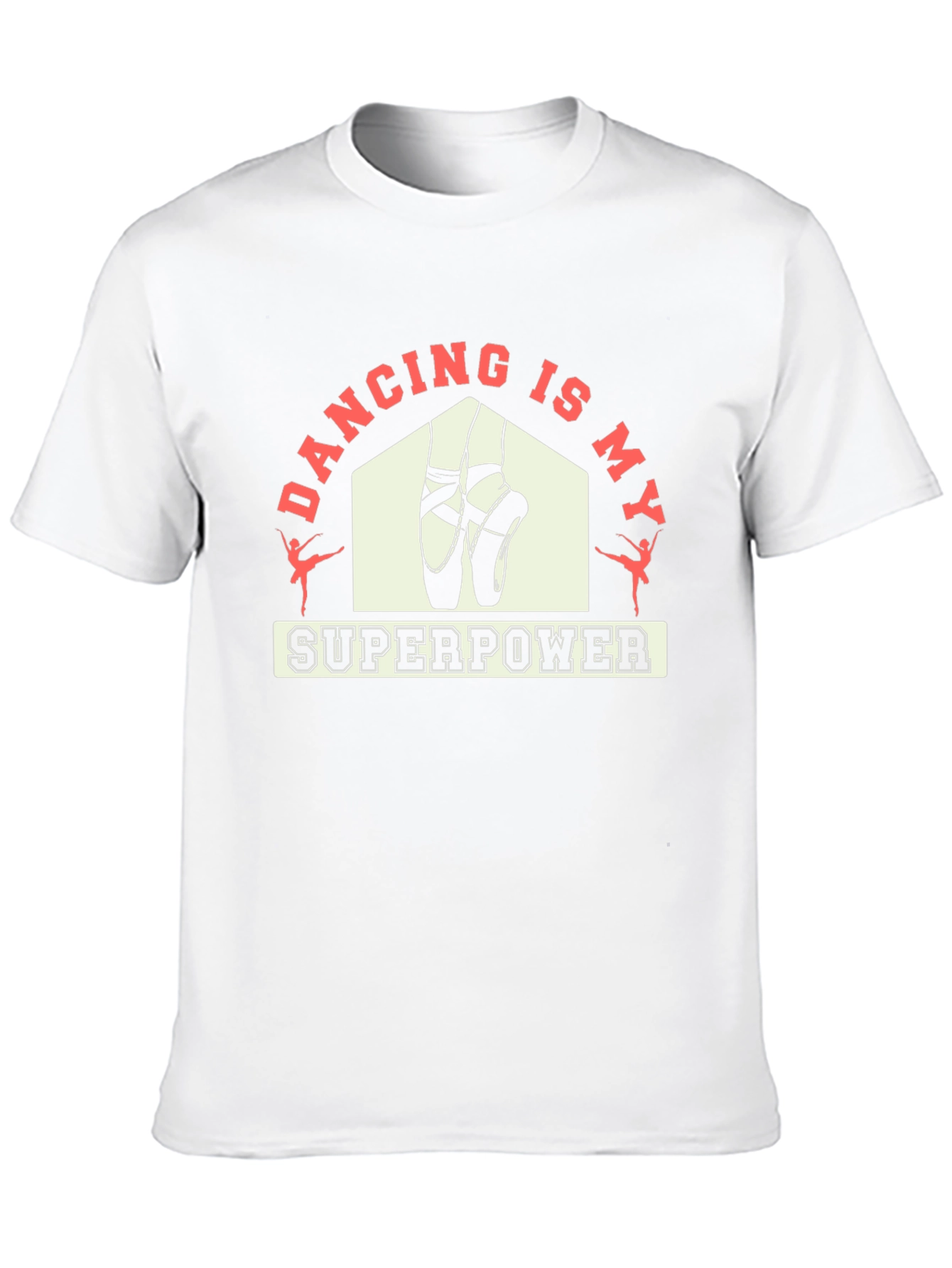 Dancing Is My Superpower Black T-Shirt