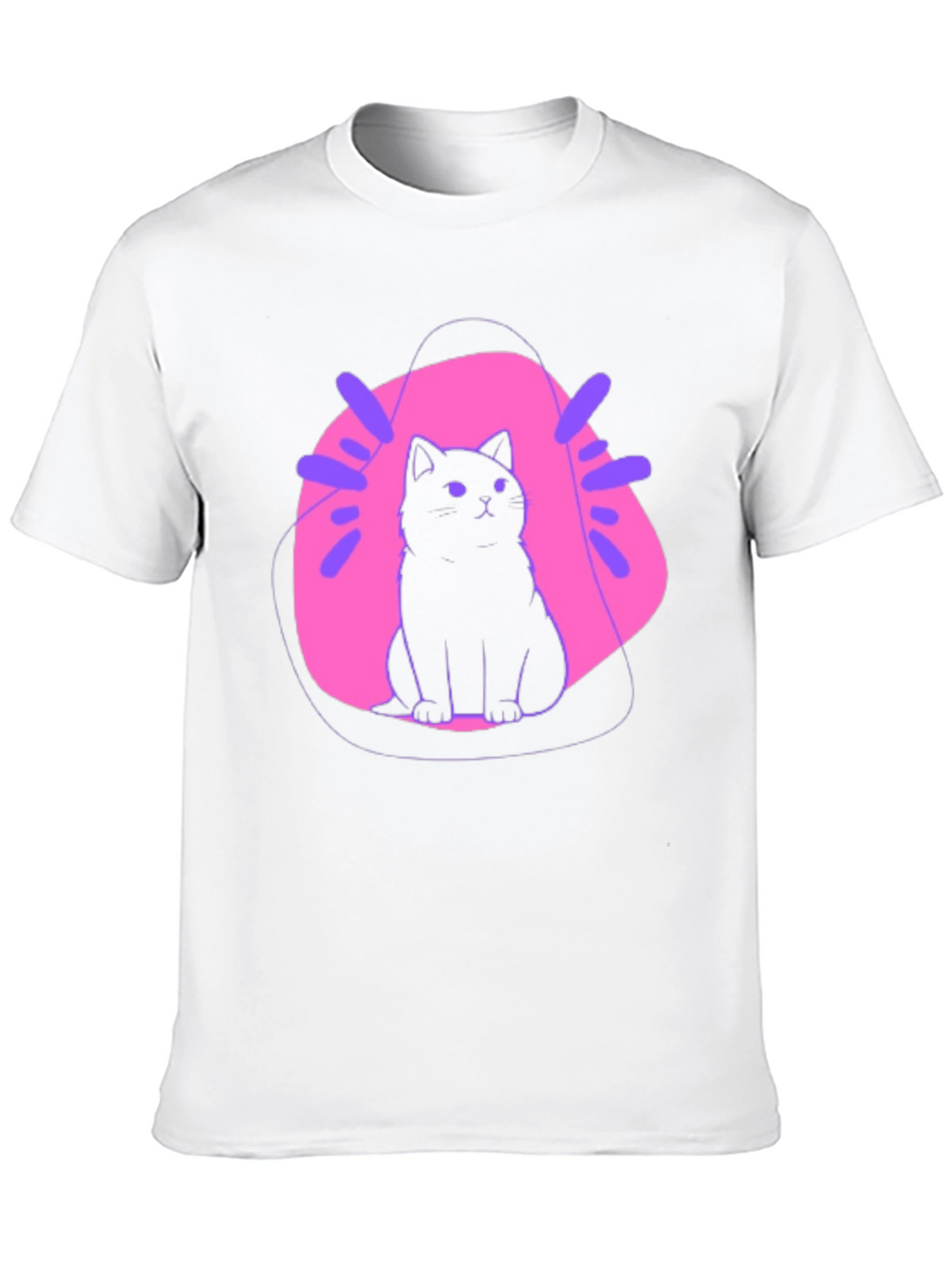 Cool Cat Graphic T-Shirt