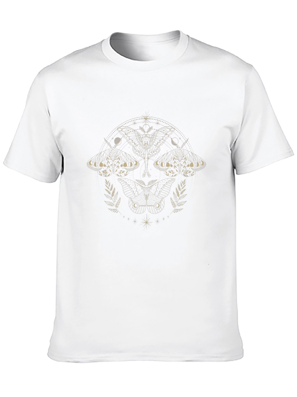 Moth Graphic Tee - Stylish Comfort