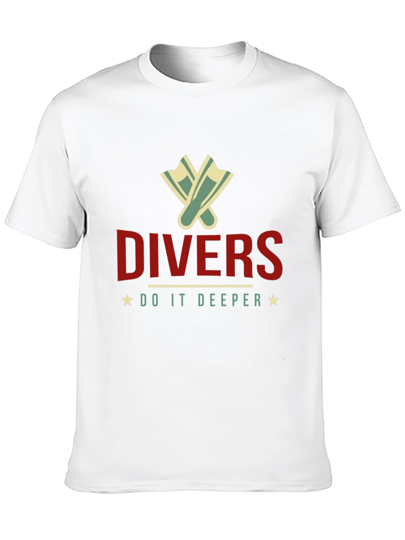 Divers Do It Deeper Black T-Shirt
