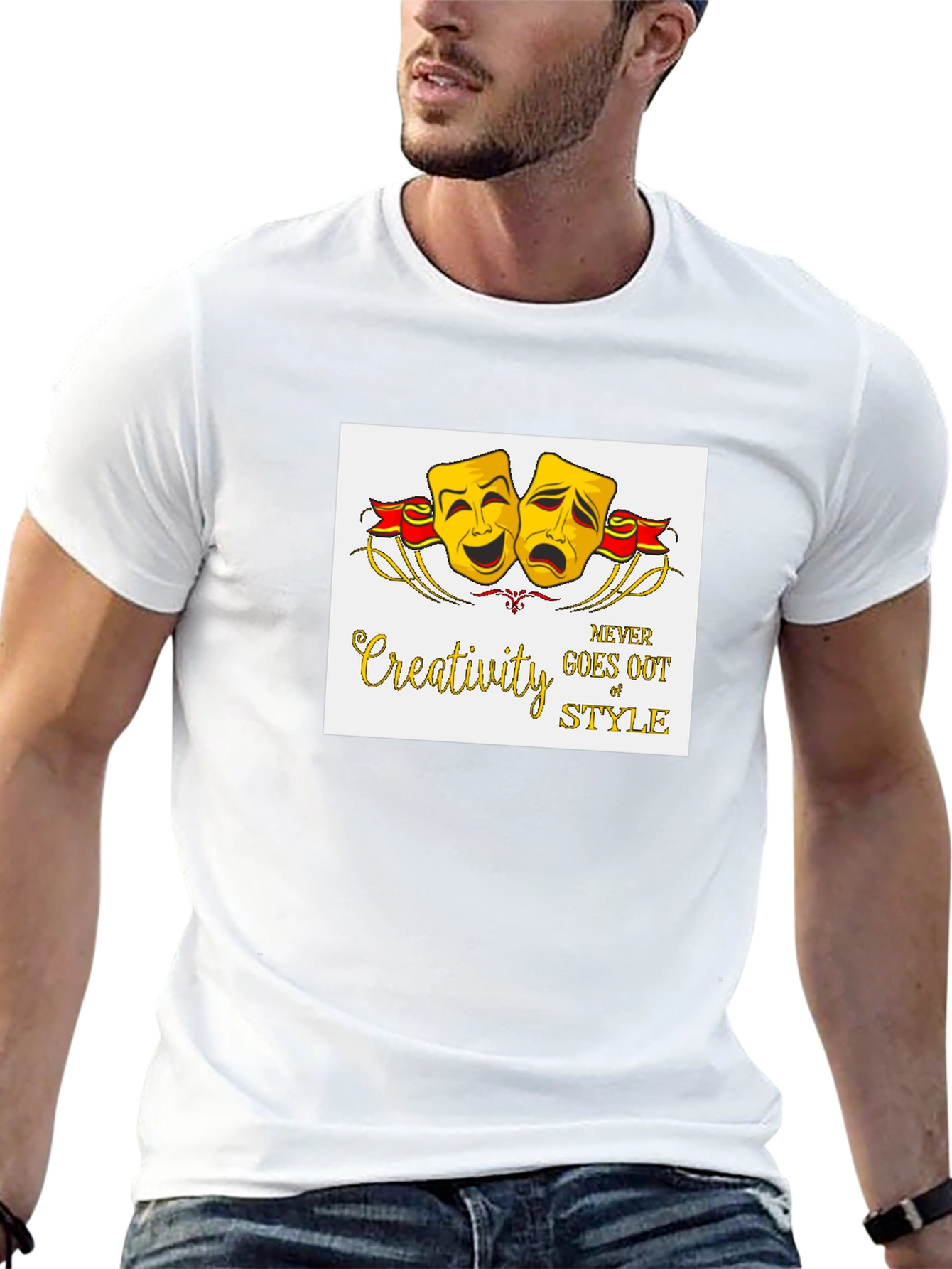 Creativity Never Goes Out of Style Black T-Shirt