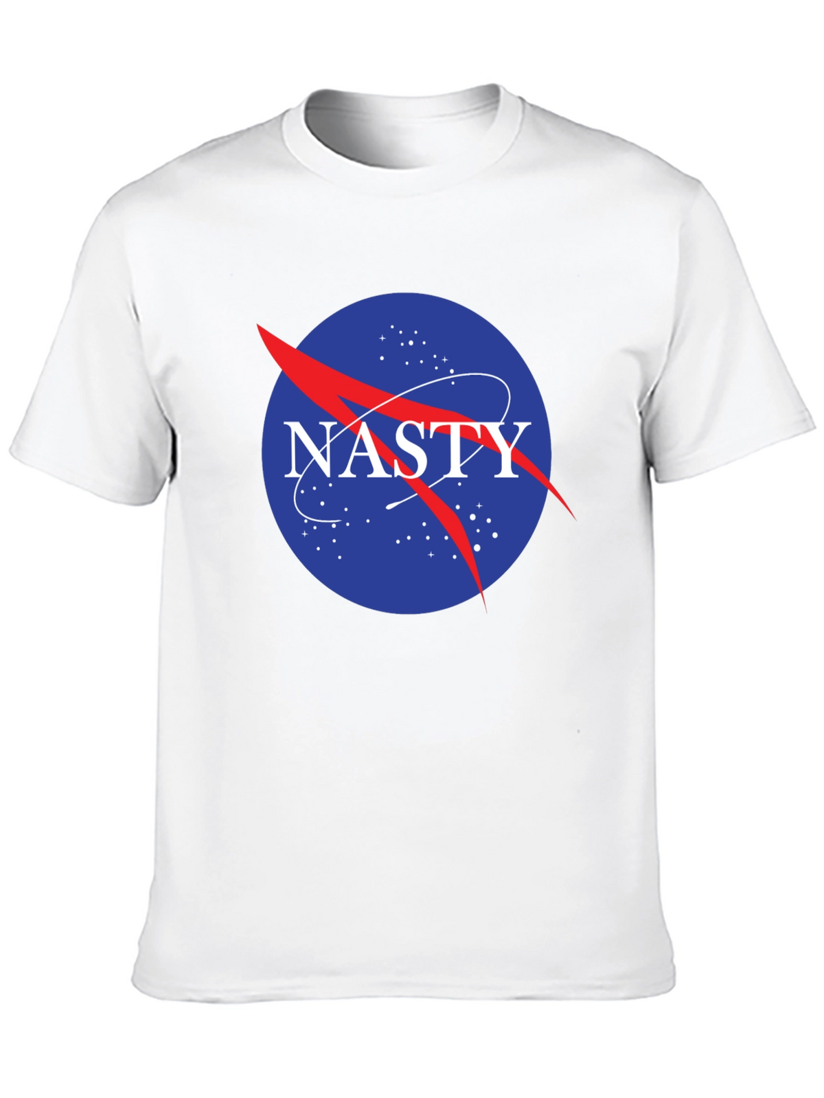 Nasty NASA Logo Black T-Shirt