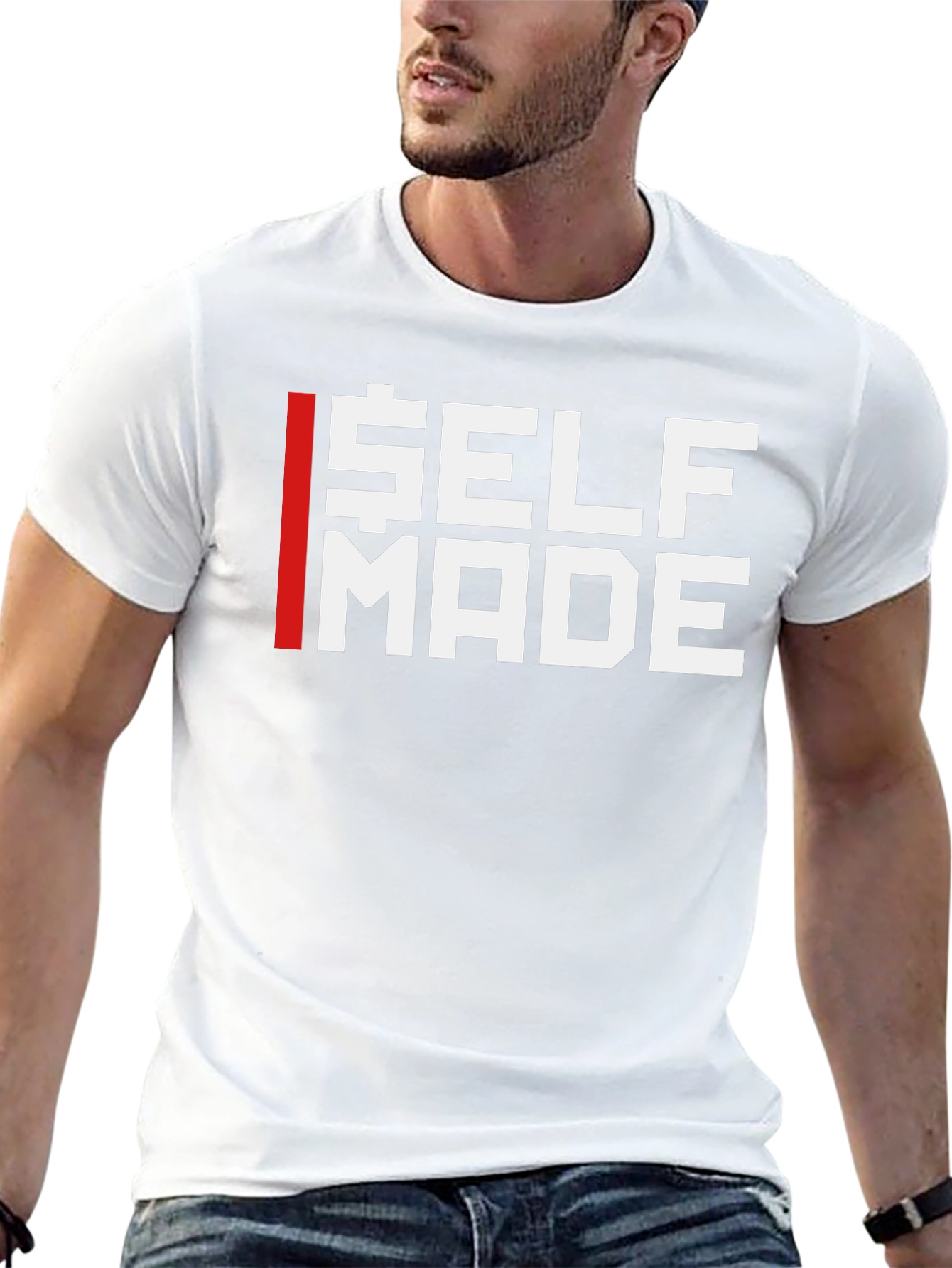 Self Made Graphic Tee - Black