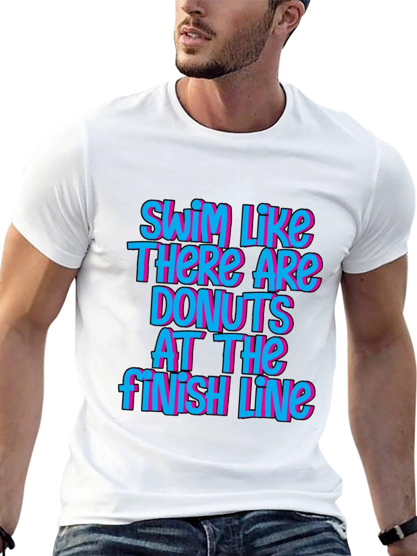 Swim Like There Are Donuts T-Shirt