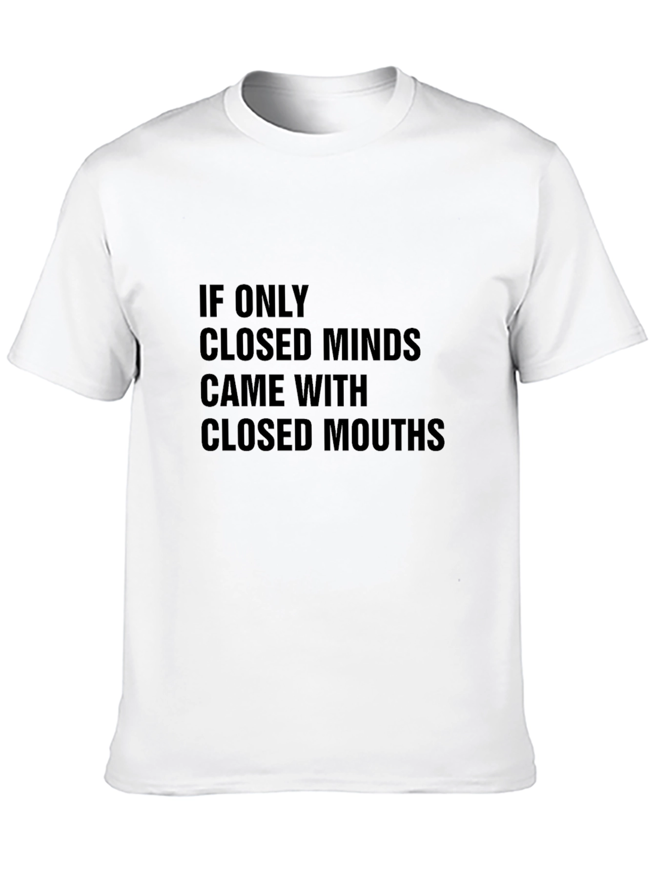 Closed Minds T-Shirt - Funny Slogan Tee