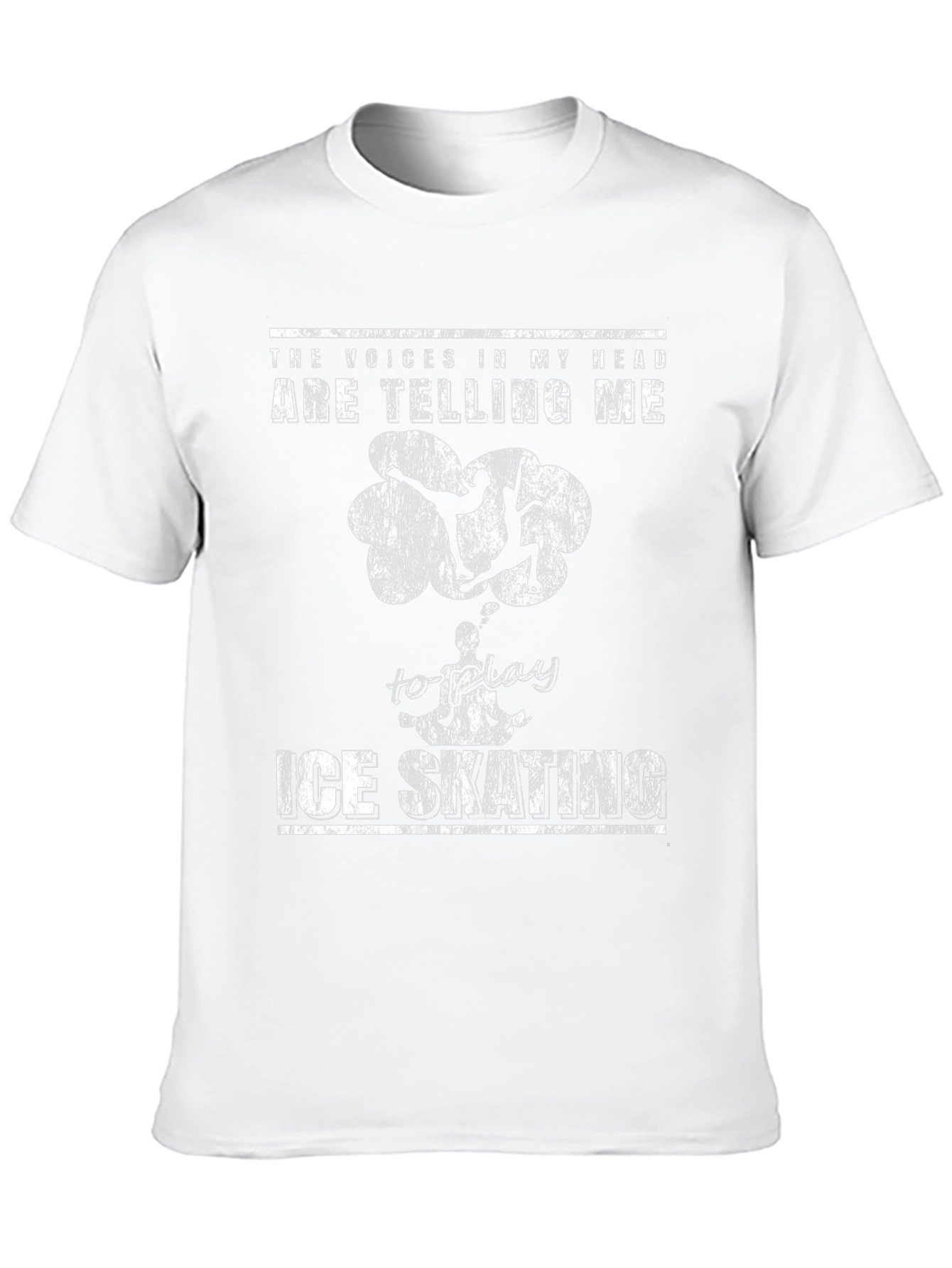 Ice Skating T-Shirt - The Voices In My Head