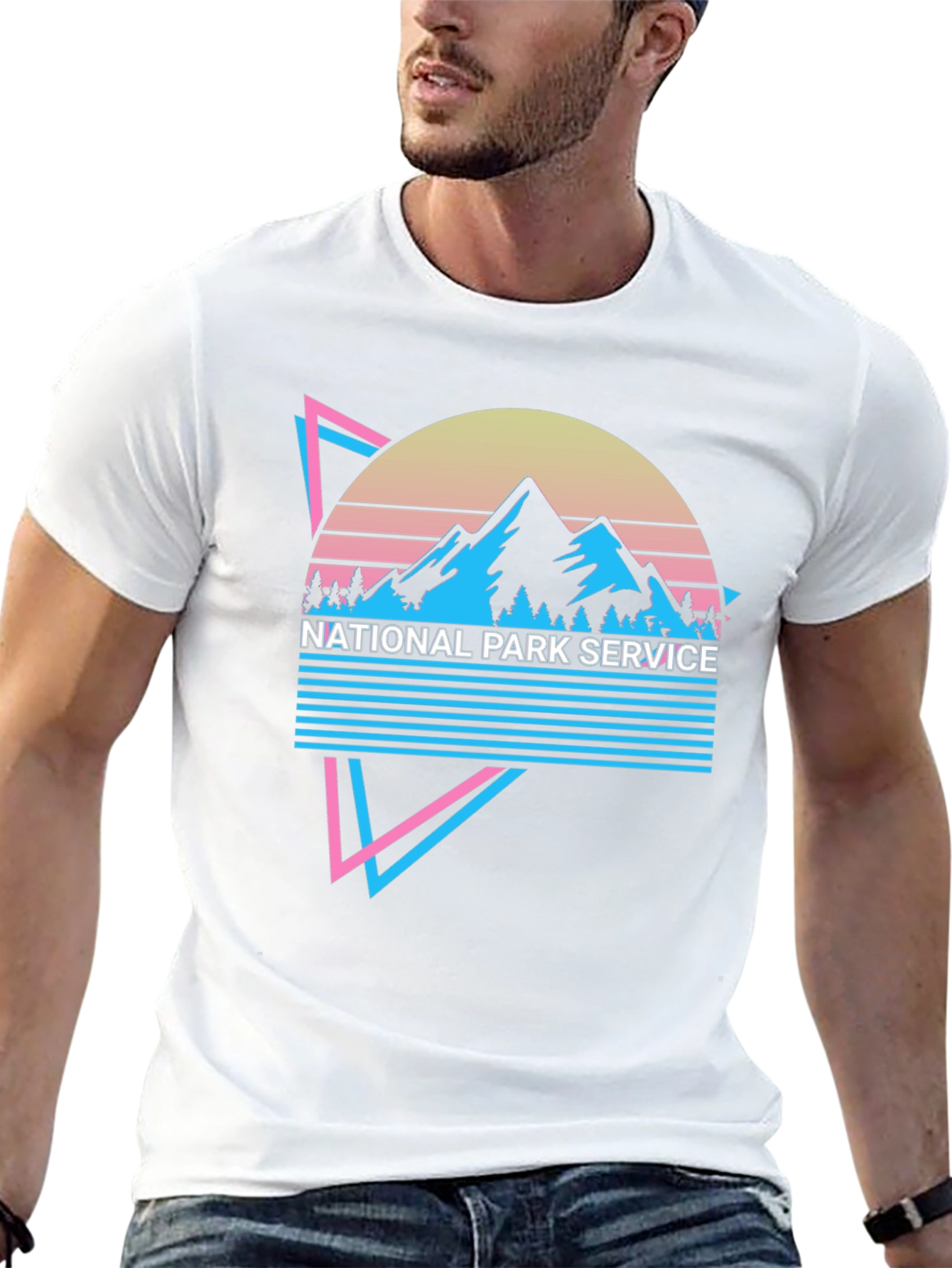 Retro National Park Service Graphic Tee
