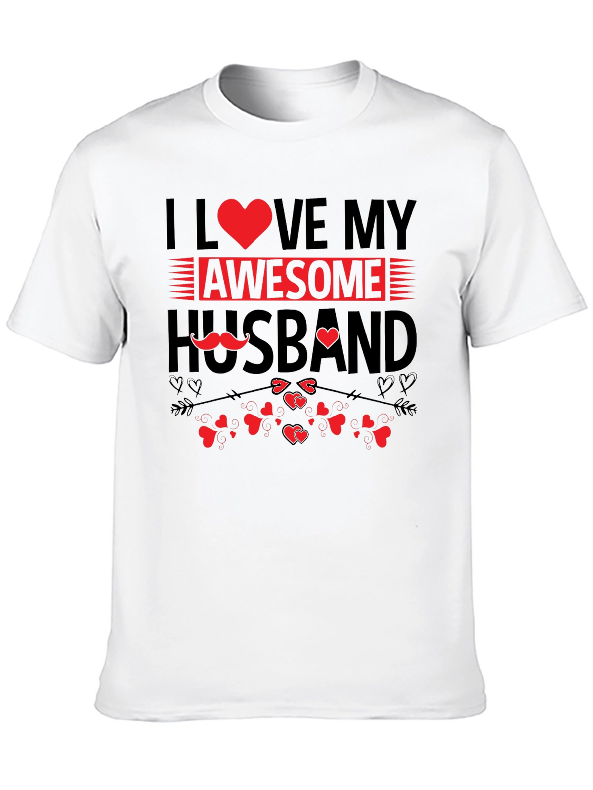 I Love My Awesome Husband Graphic T-Shirt