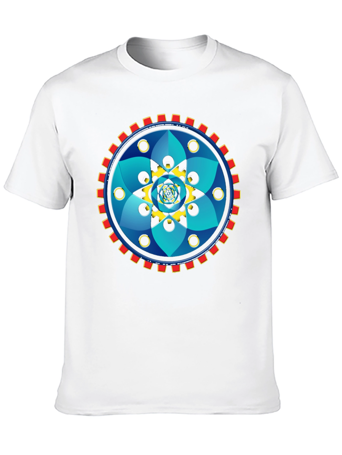 Geometric Mandala Graphic Tee