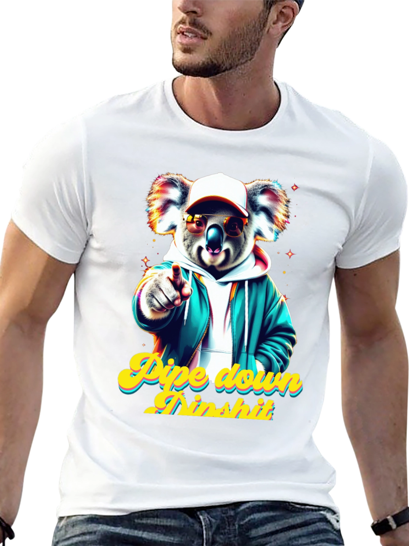 Cool Koala Tee - Pipe Down