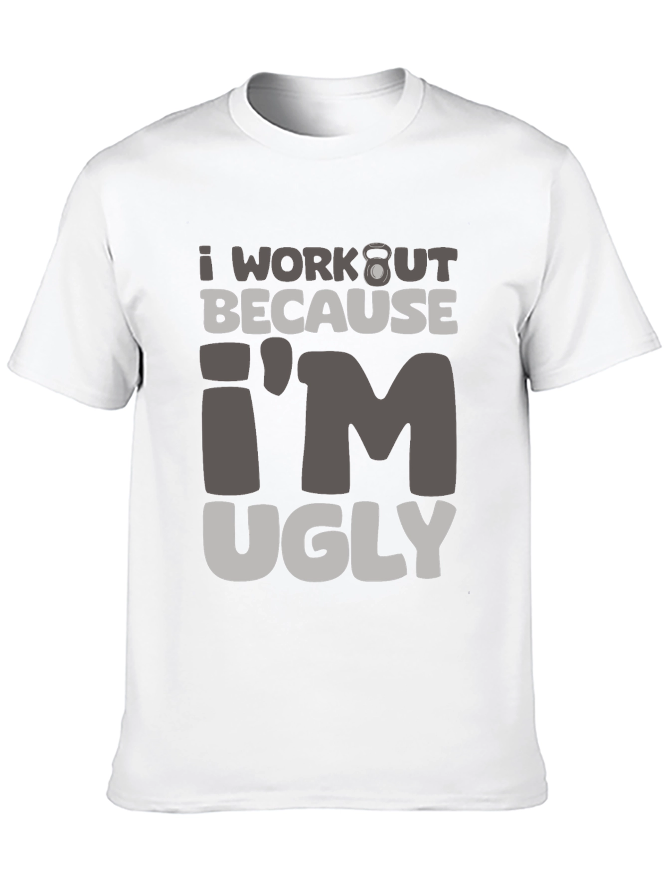 Workout Motivation Graphic Tee - Im Ugly