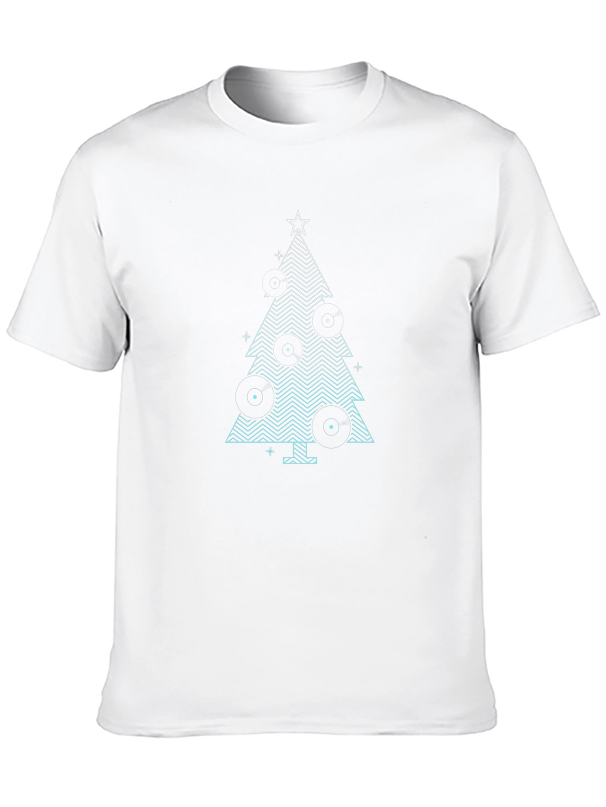 Festive Vinyl Christmas Tree Tee