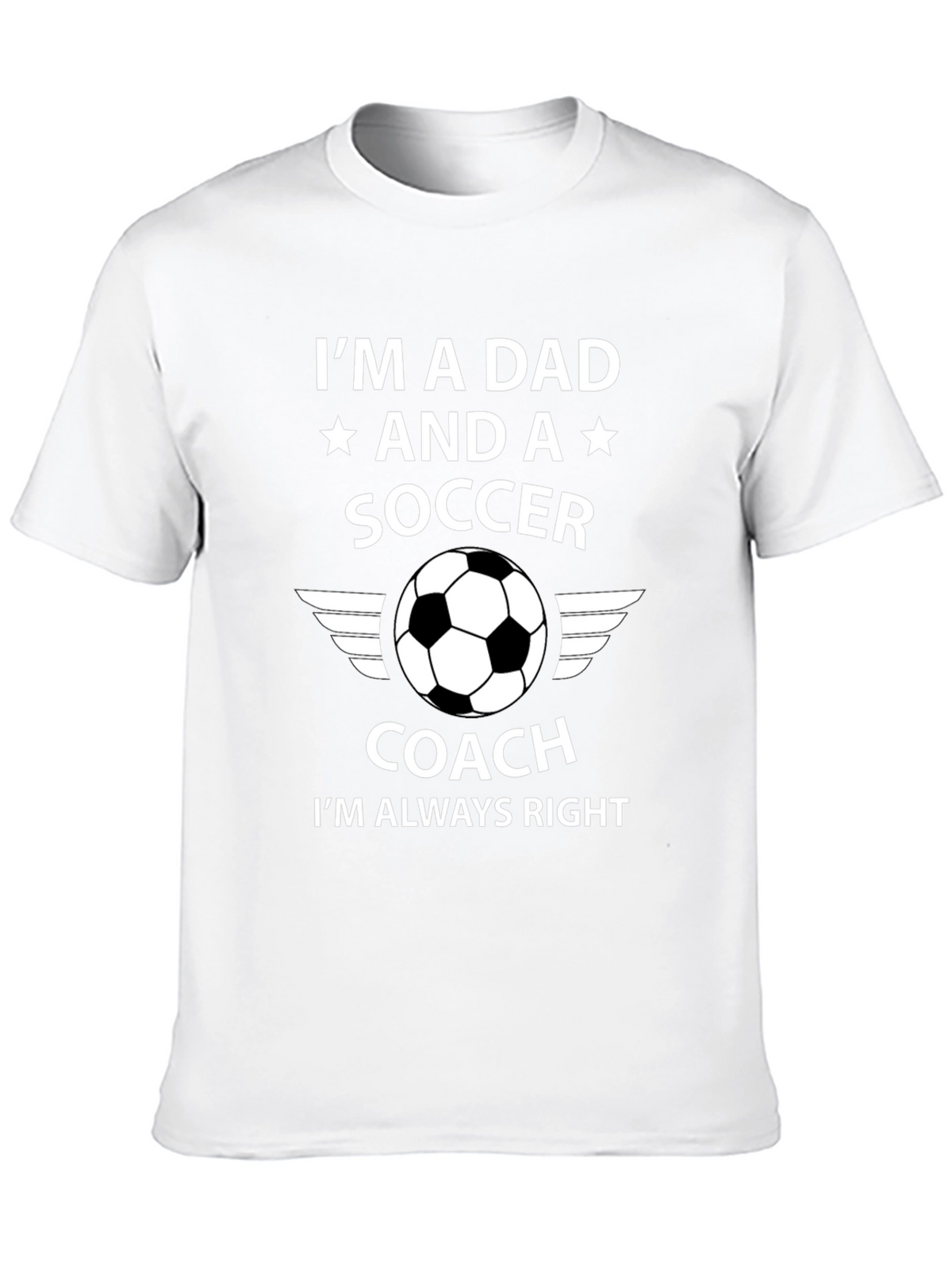 Im a Dad Soccer Coach T-Shirt