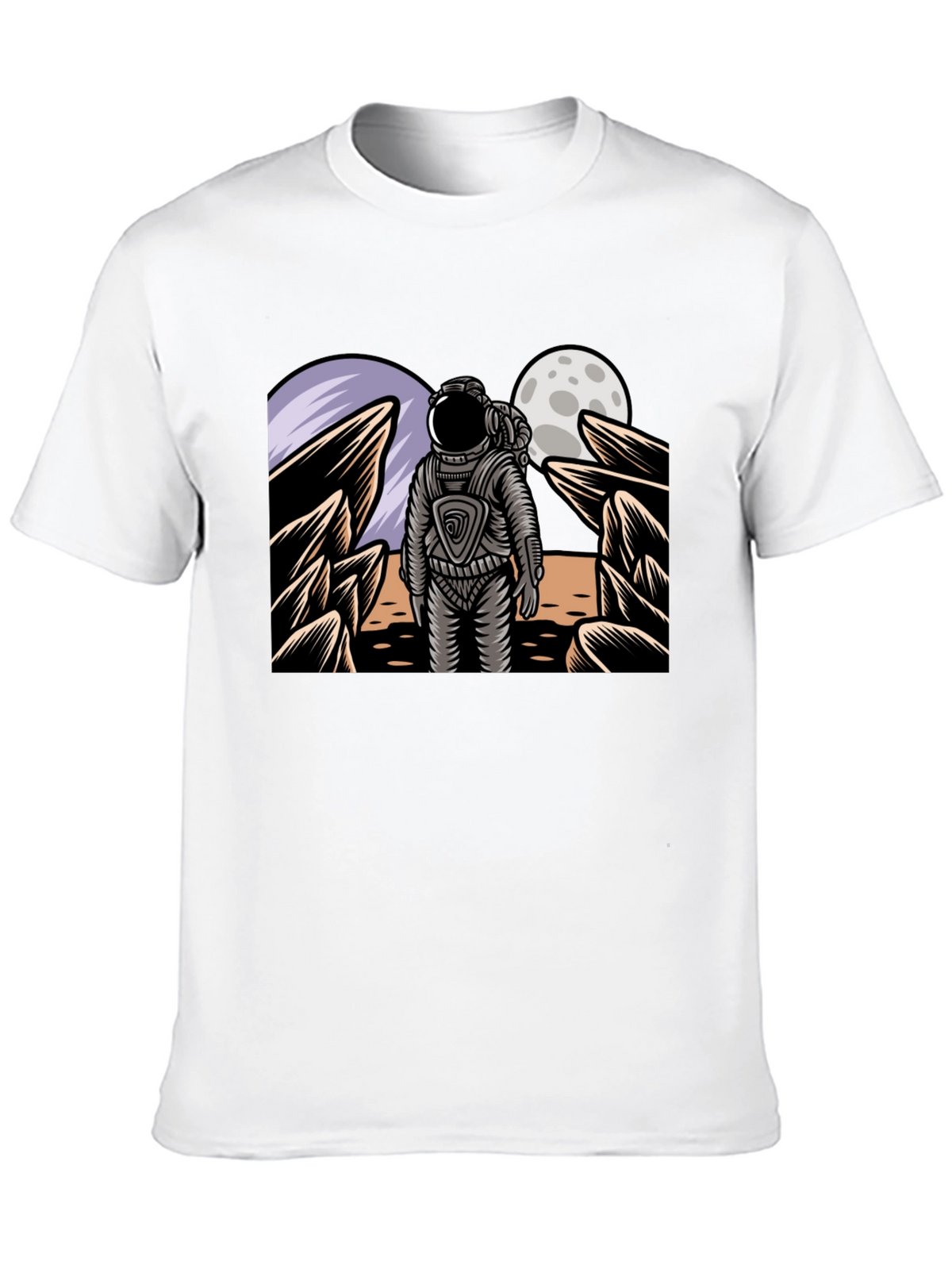 Astronaut Graphic Tee - Space Explorer T-Shirt