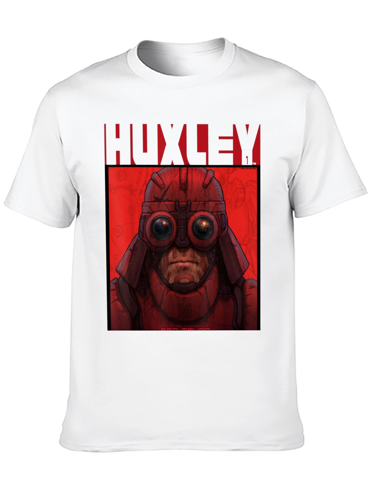 HUXLEY Red MAU MAU Graphic T-Shirt