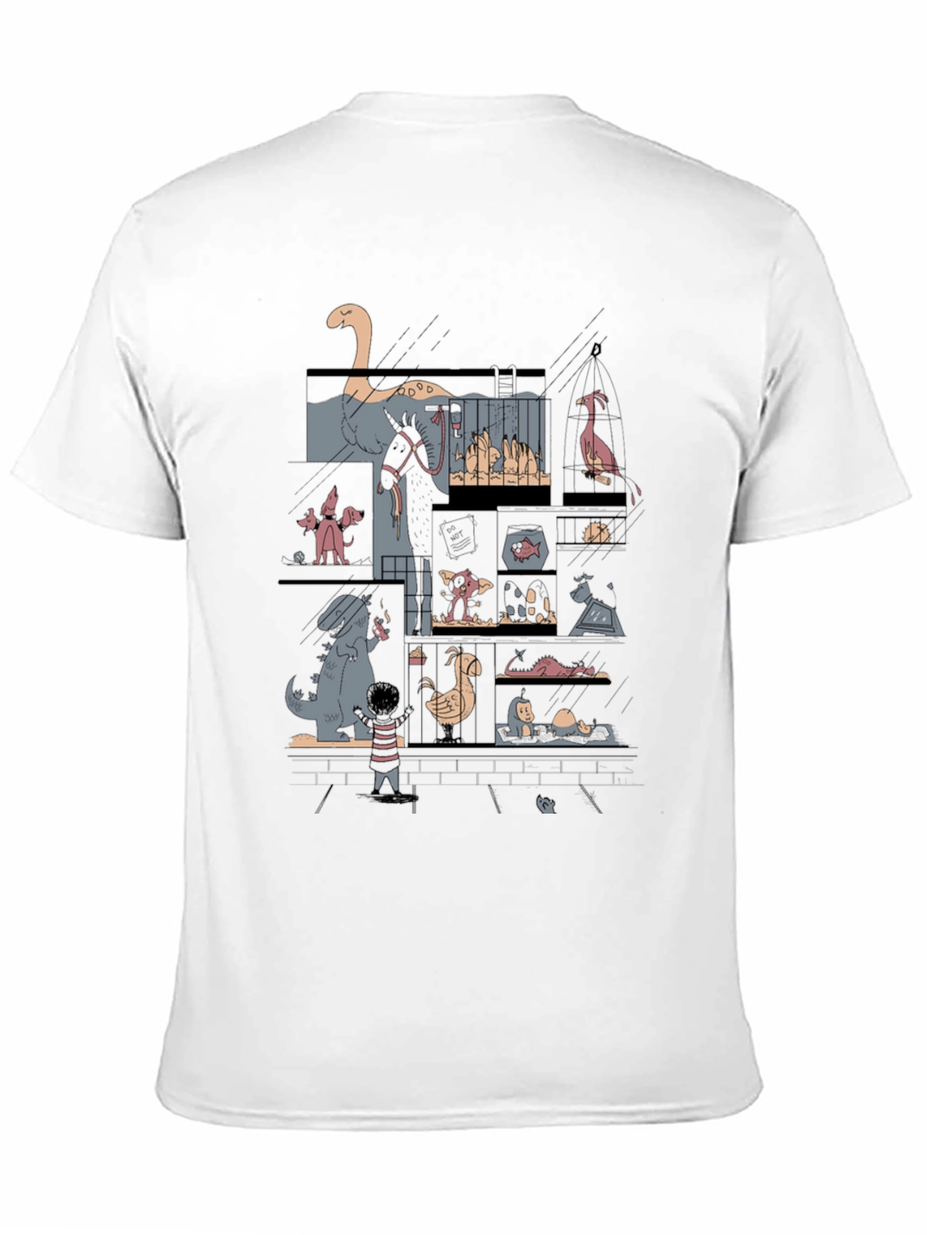 Zoo Animals Graphic T-Shirt