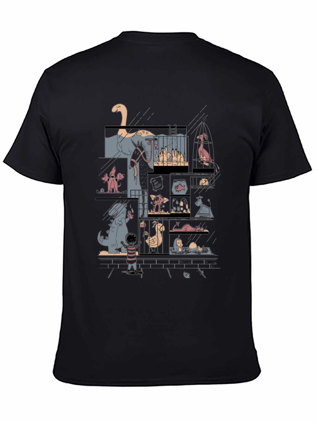 Zoo Animals Graphic T-Shirt