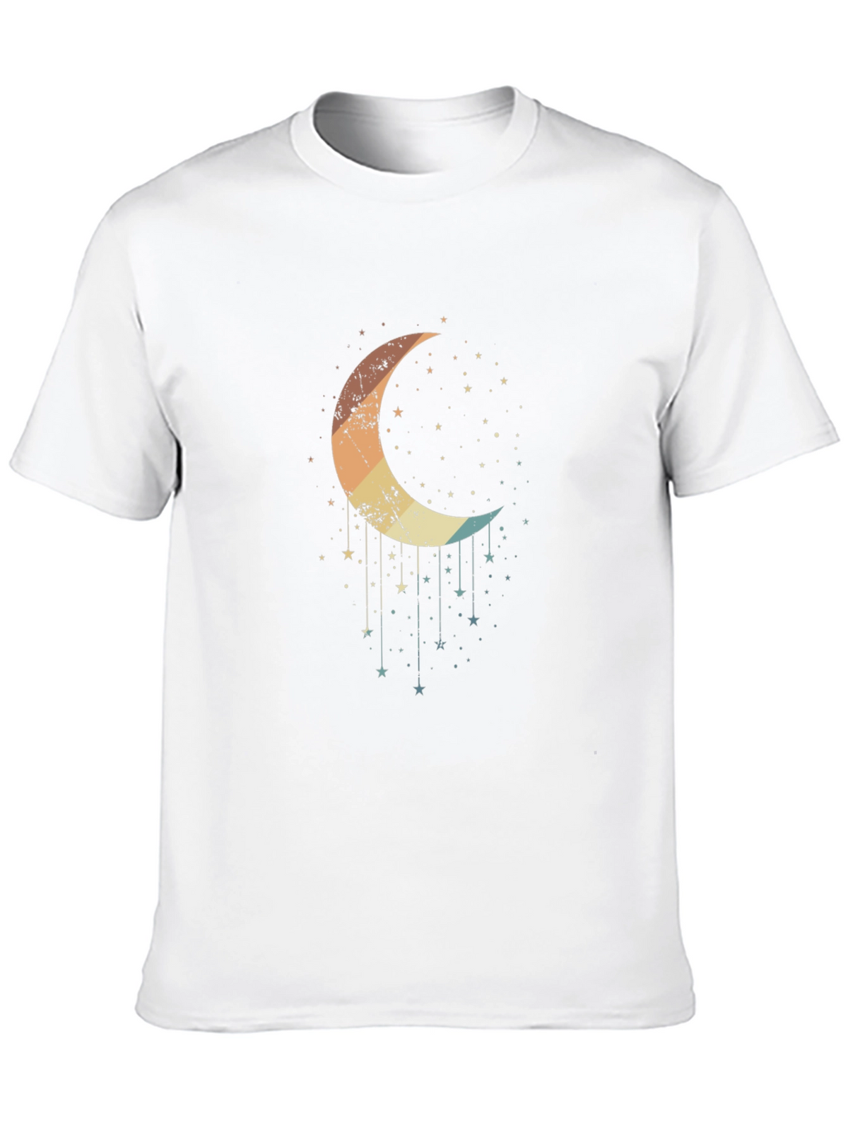 Crescent Moon & Stars Graphic Tee - Unisex