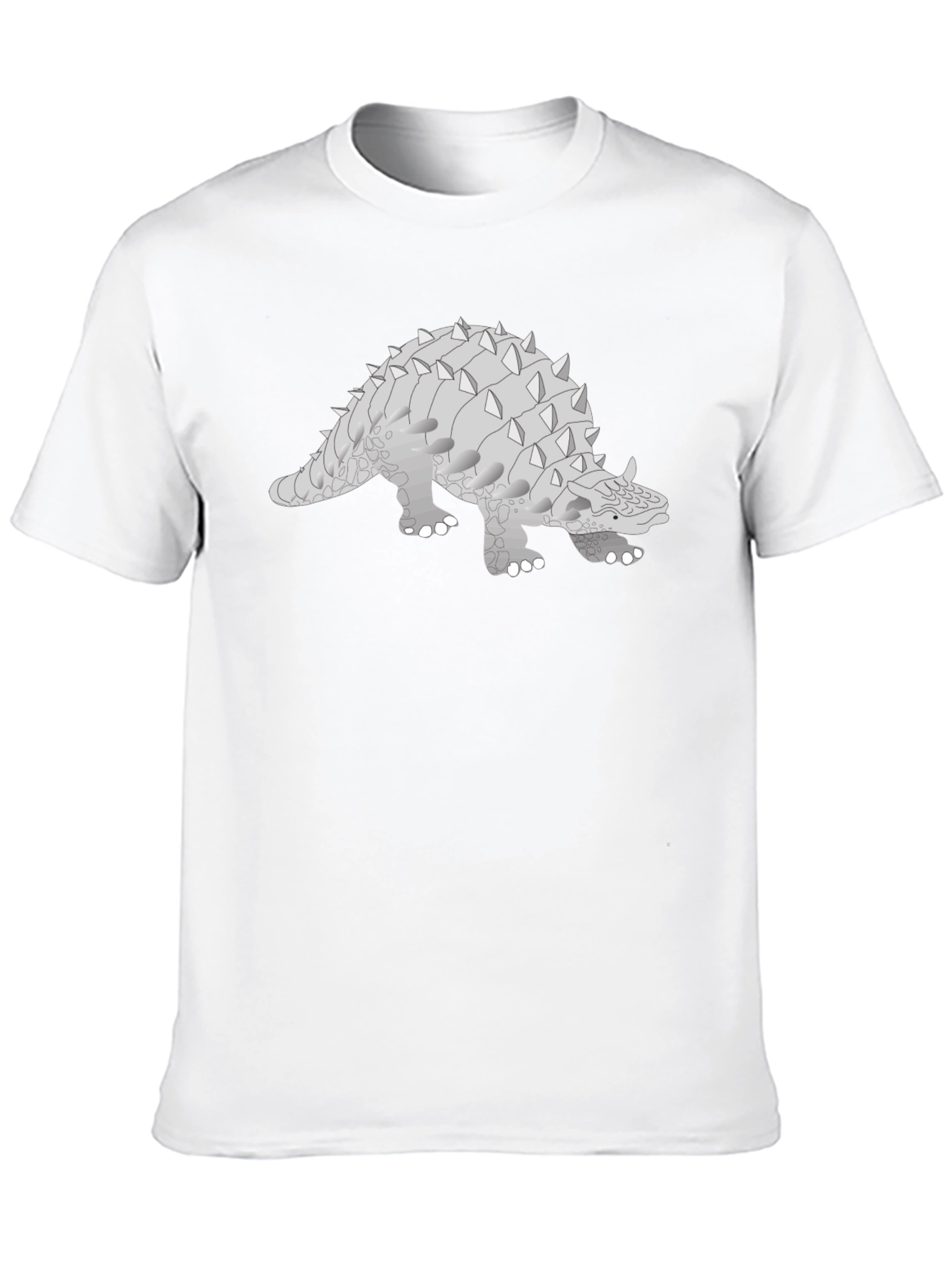 Ankylosaurus Graphic Tee - Dinosaur Lovers Shirt