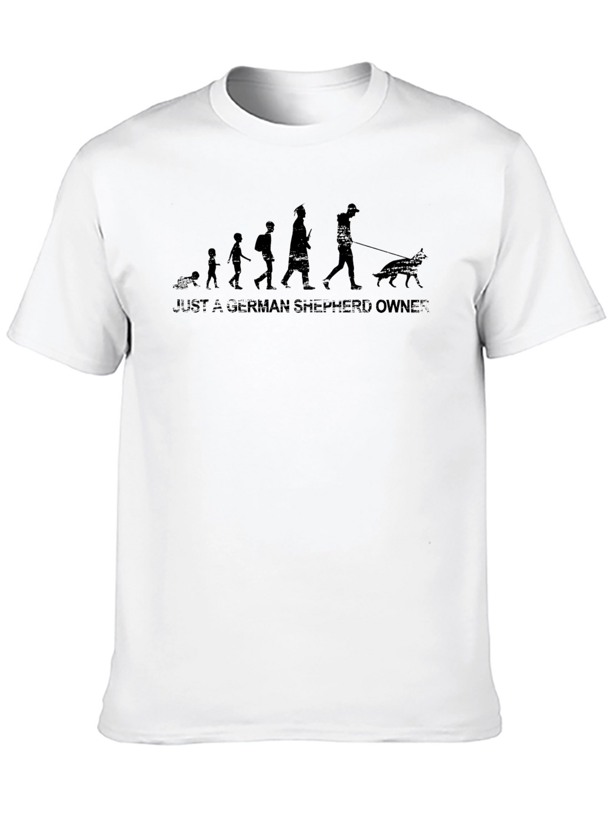 German Shepherd Owner Evolution T-Shirt