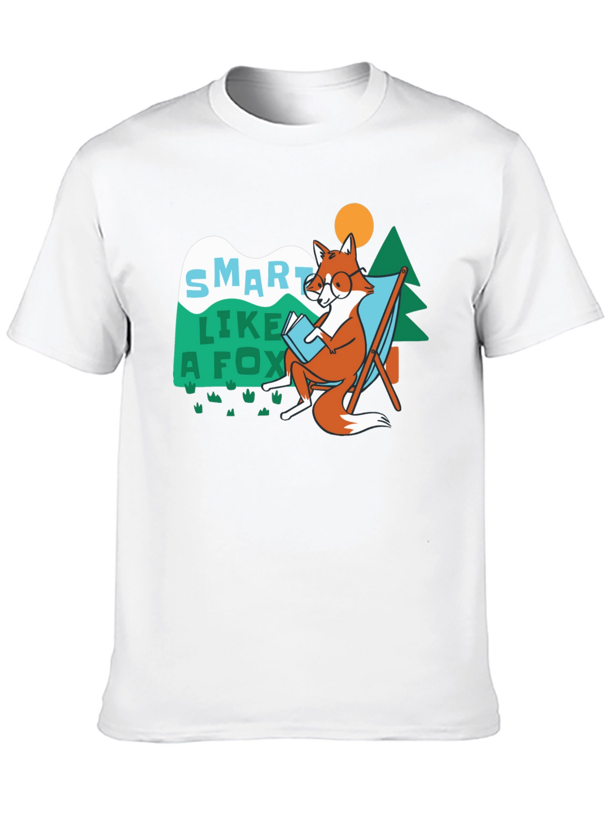 Smart Like a Fox T-Shirt - Bookworm Apparel