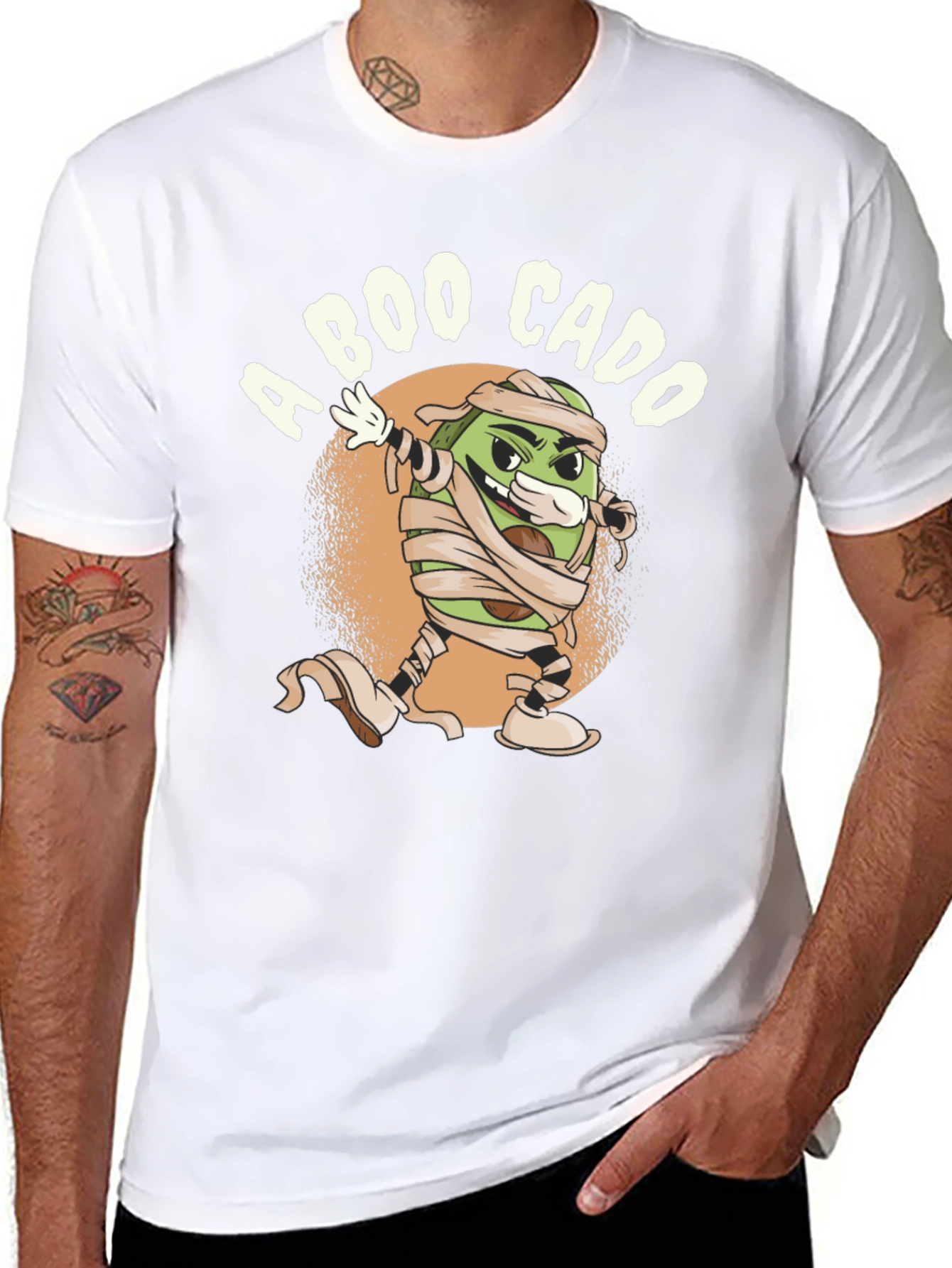 A Boo Cado Mummy Halloween T-Shirt