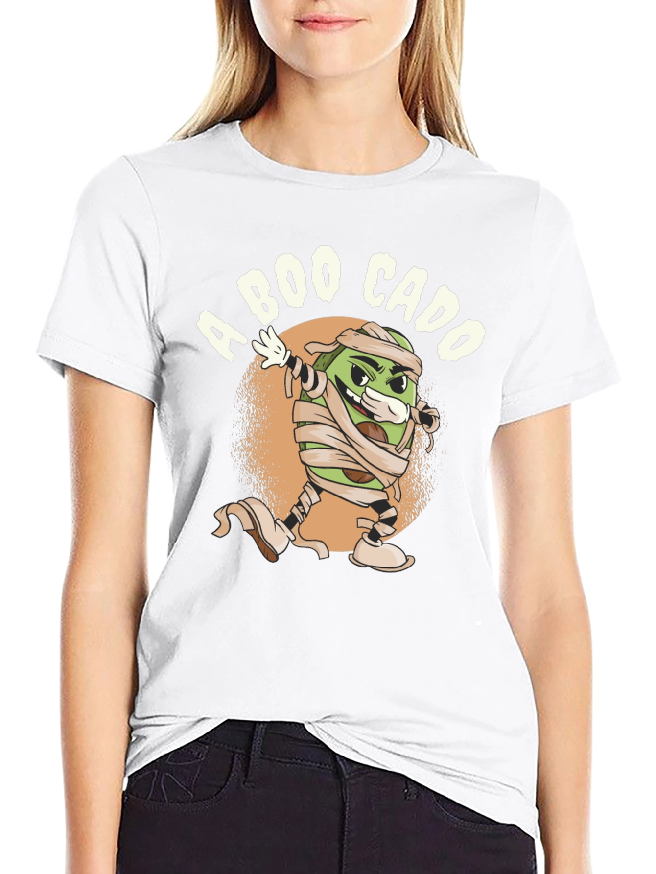 A Boo Cado Mummy Halloween T-Shirt
