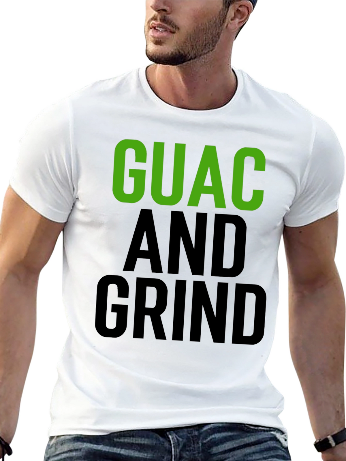 Guac and Grind Graphic Tee - Casual Style