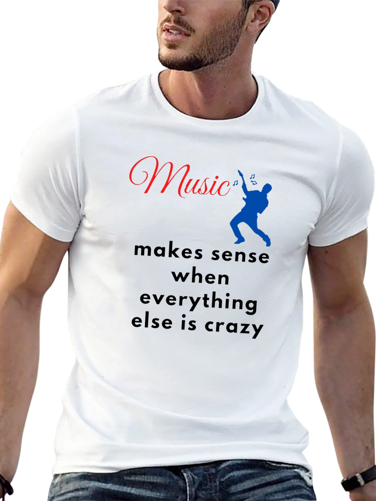 Music Makes Sense T-Shirt - Comfort Fit