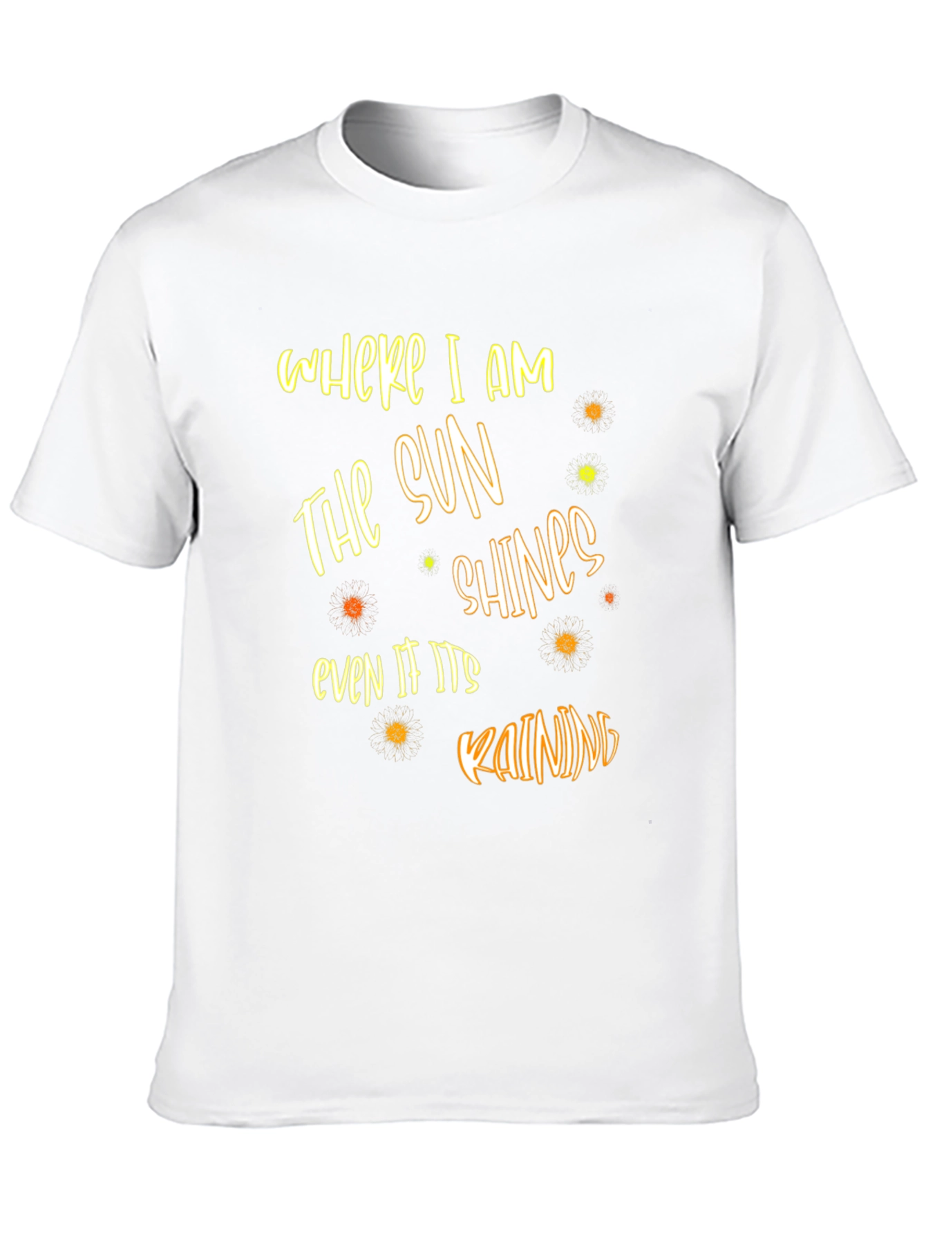 The Sun Shines Graphic T-Shirt - Black