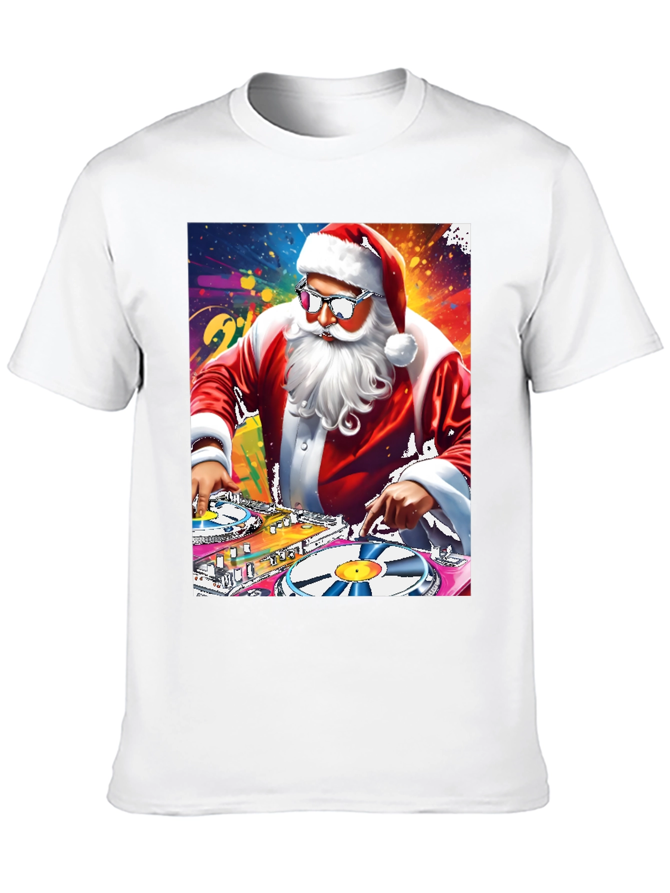 DJ Santa Graphic T-Shirt