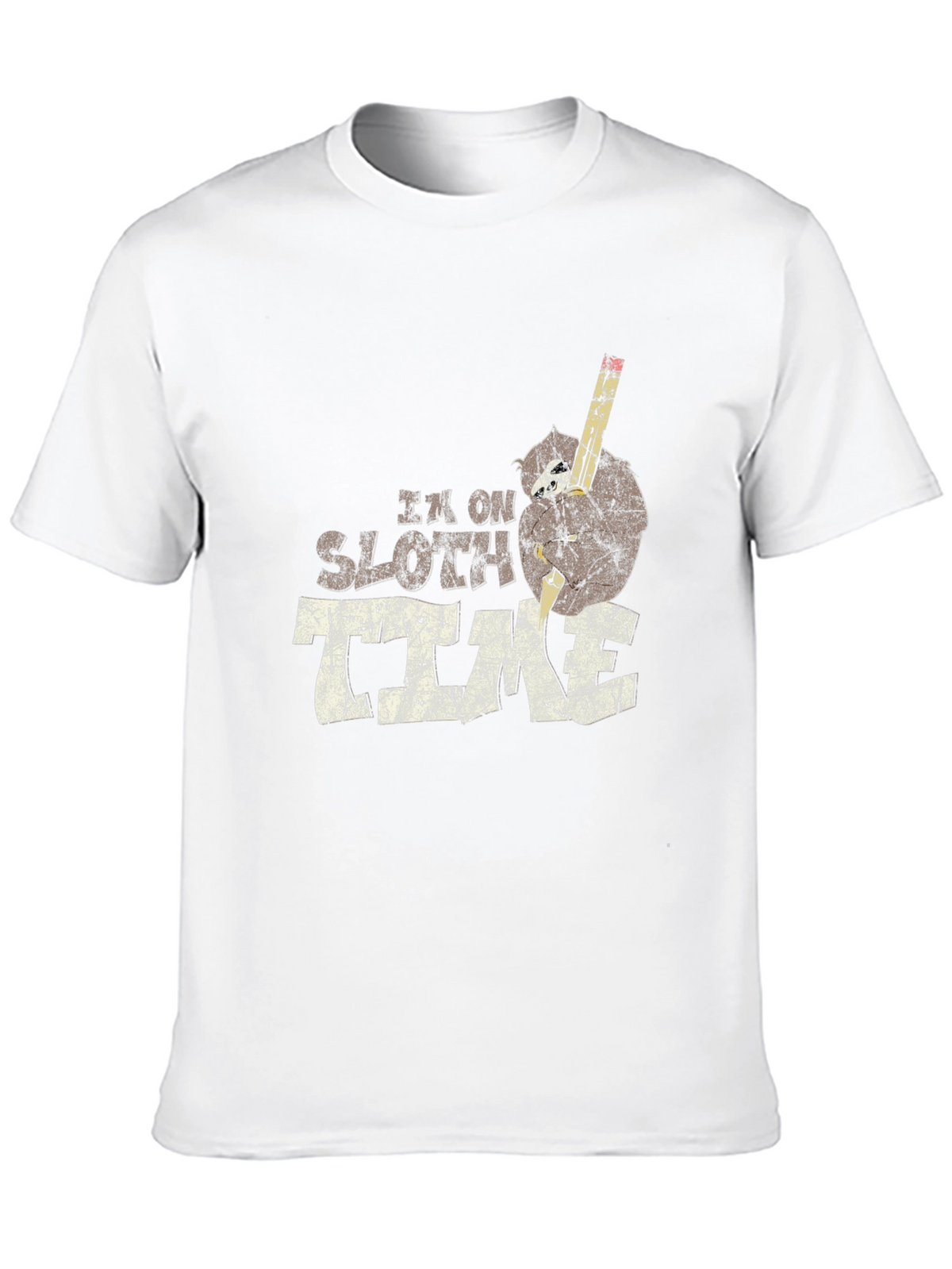 Im On Sloth Time Graphic T-Shirt