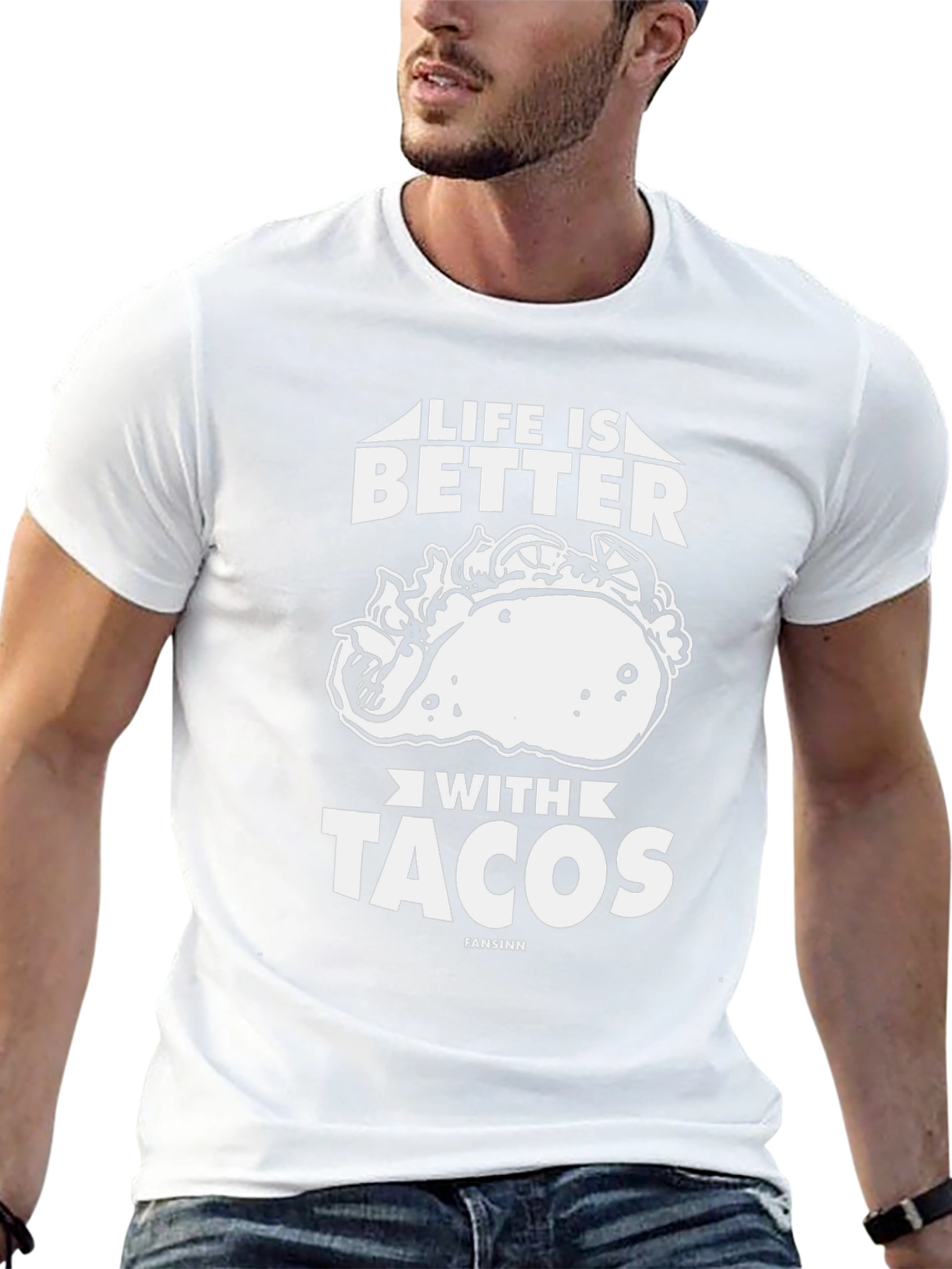 Life is Better with Tacos Graphic T-Shirt