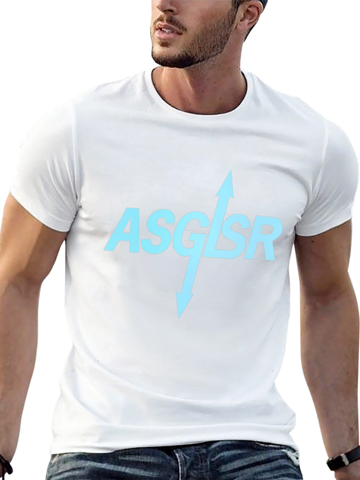 ASGLSR Arrow Graphic T-Shirt - Trendy Casual Wear